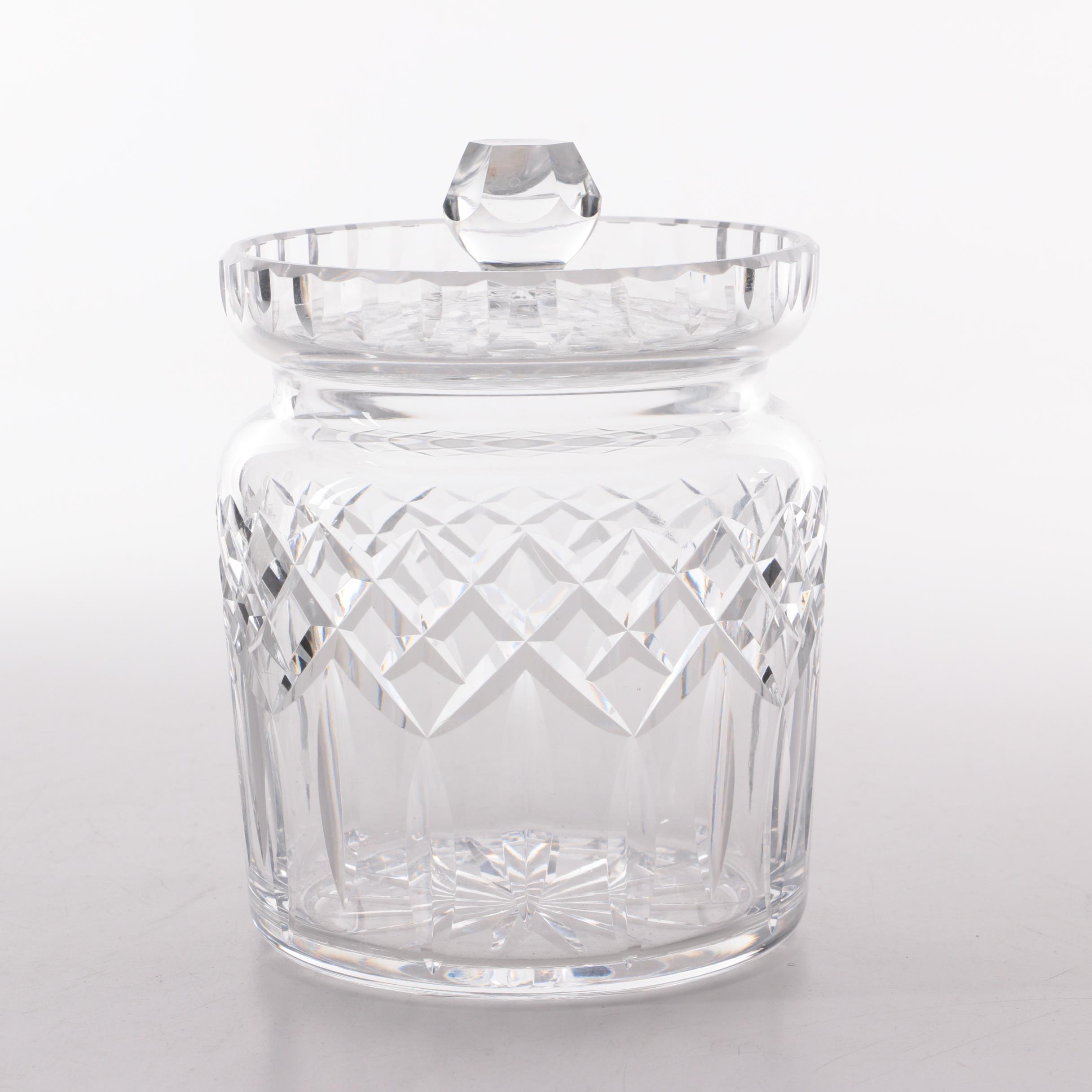 waterford-crystal-lismore-biscuit-barrel-ebth