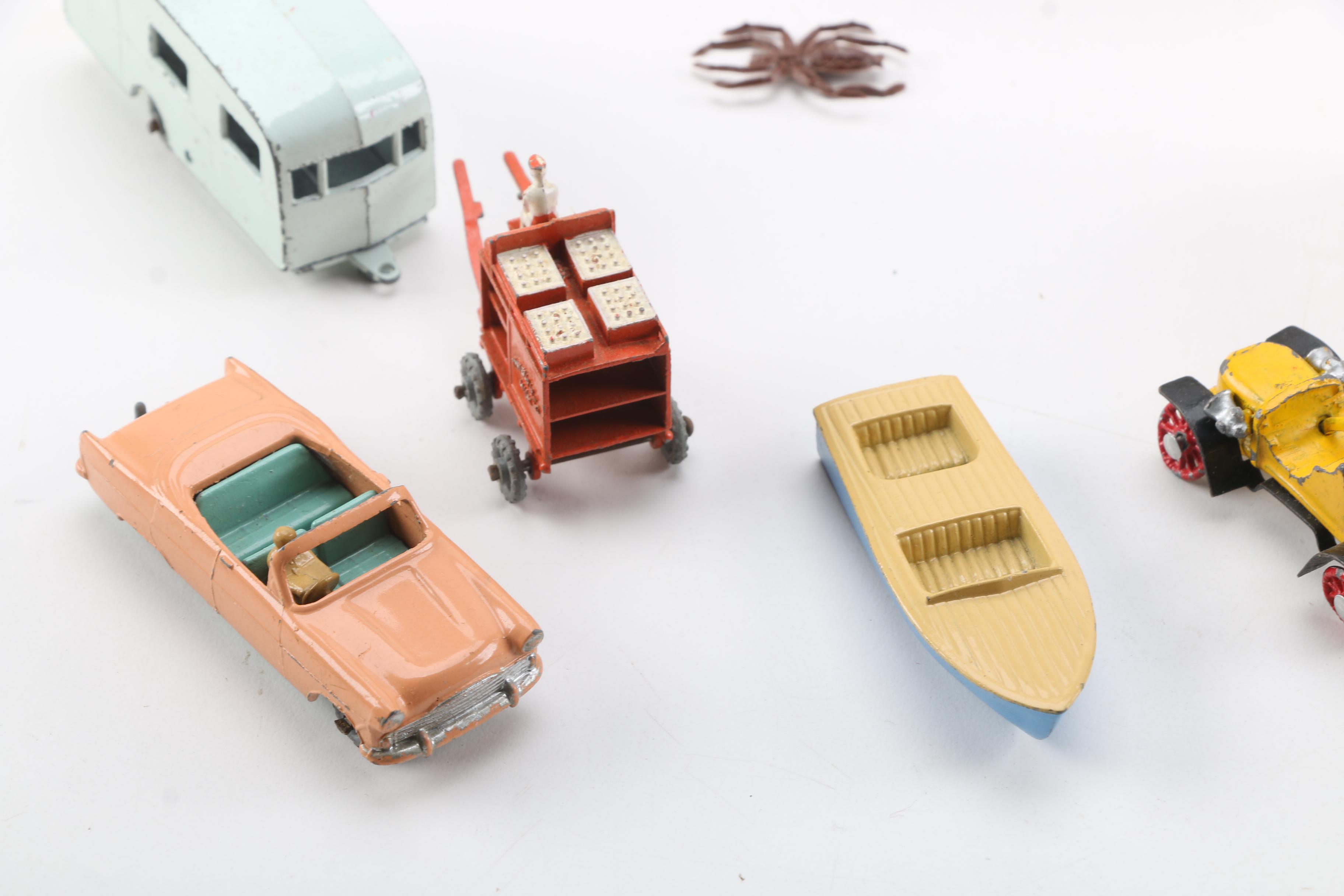 Miniature Lesney Toy Vehicles in "Three Little Pigs" Tin Container EBTH