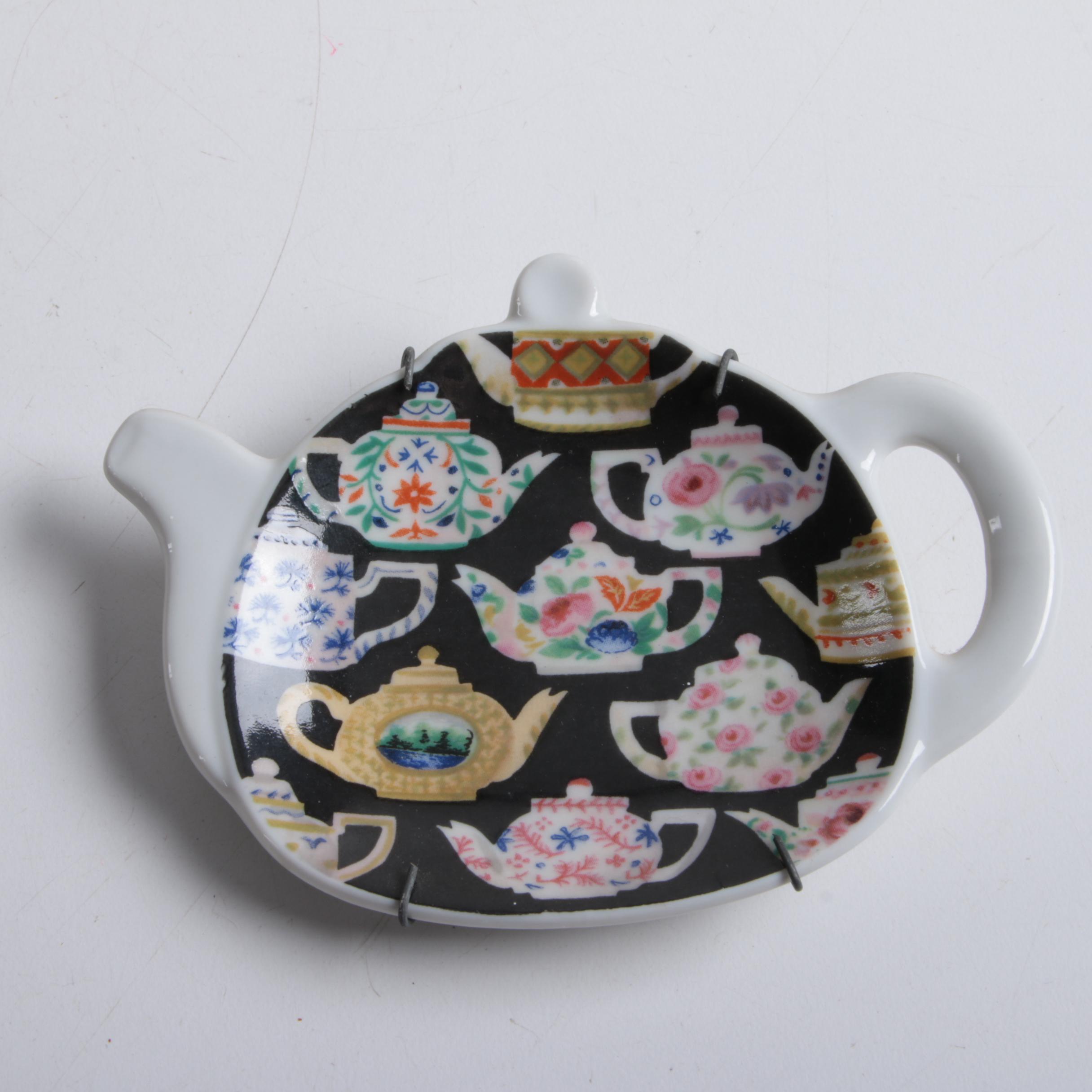 Porcelain, Ceramic, and Crystal Tea Bag Holders EBTH