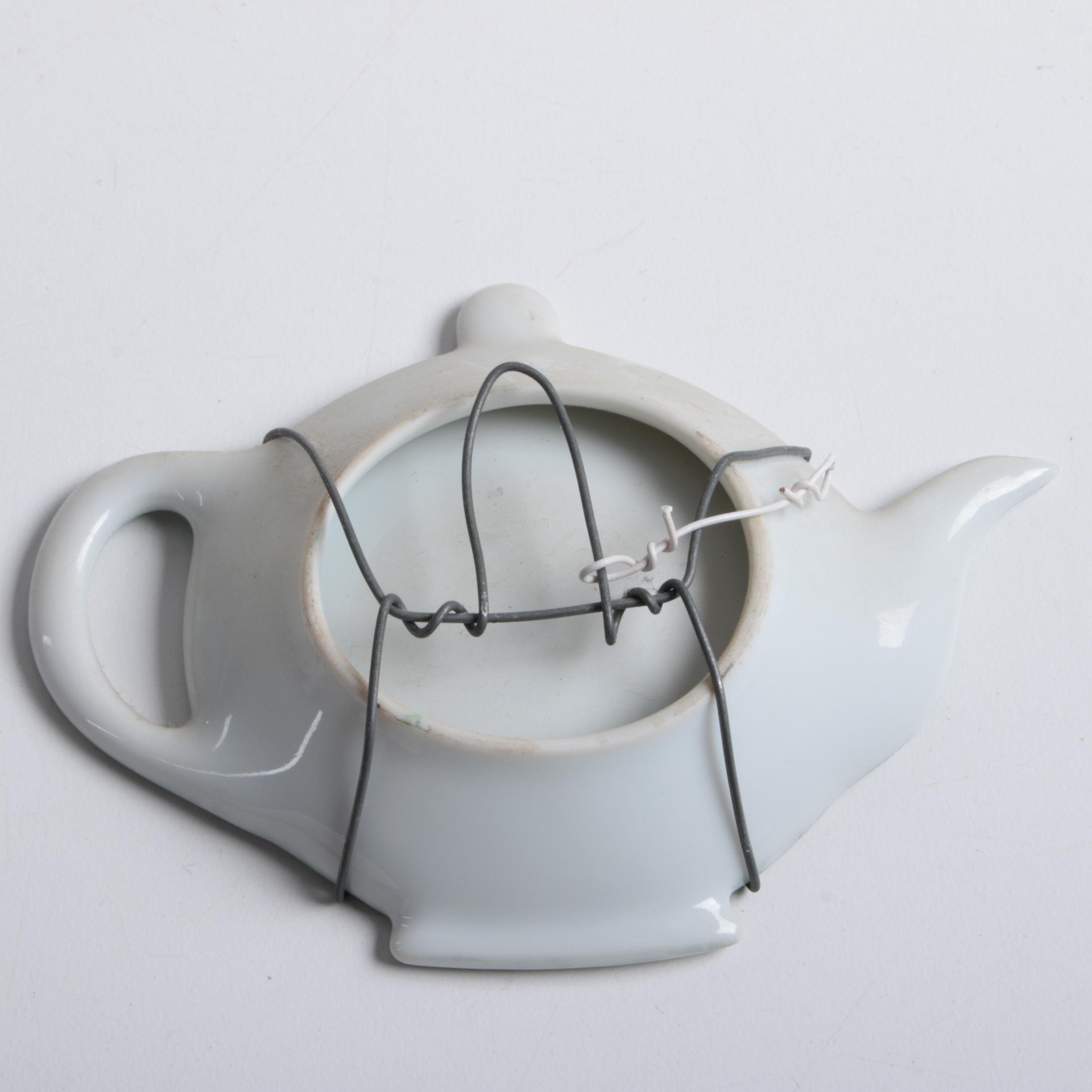 Porcelain, Ceramic, and Crystal Tea Bag Holders EBTH