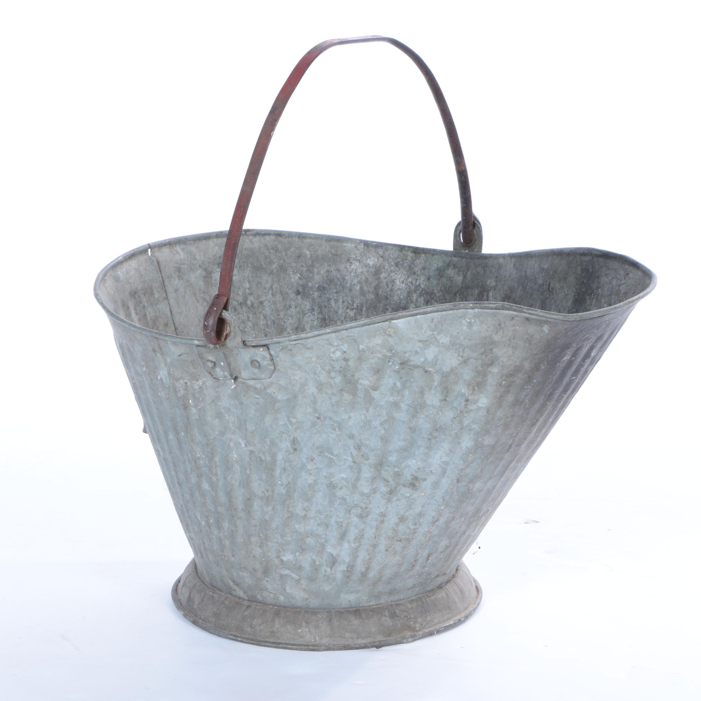 Pair of Vintage Coal Buckets EBTH