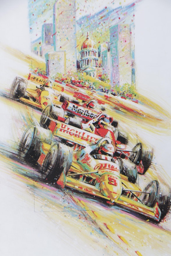 1990 Denver Grand Prix Poster on Paper EBTH