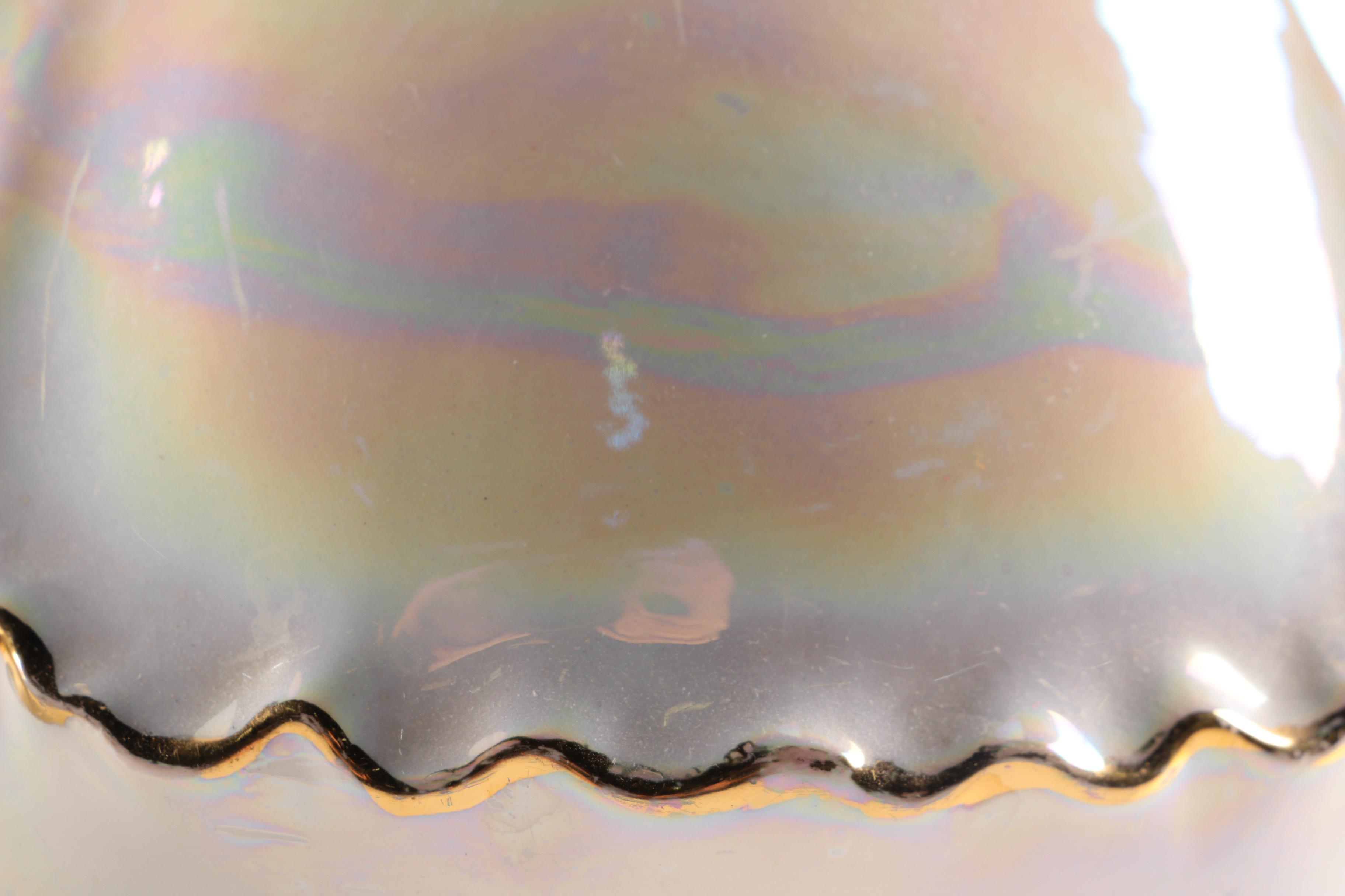 Kingwood China Co. Lusterware Teapot and Another Lusterware Teapot EBTH