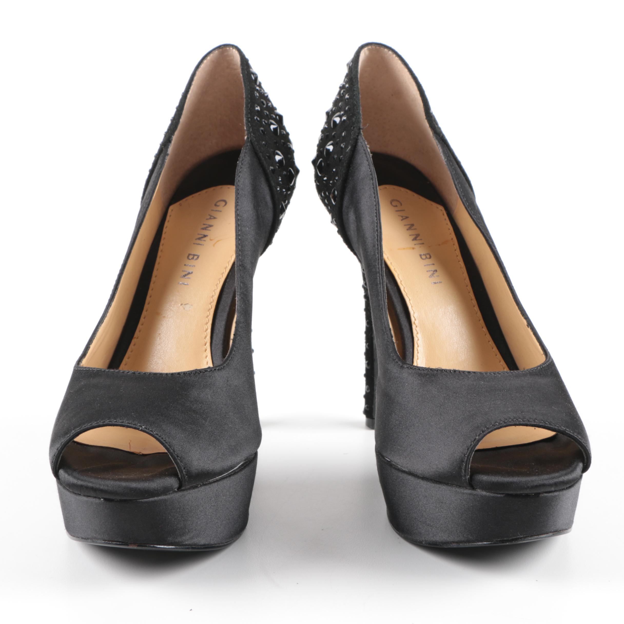 gianni bini studded heels