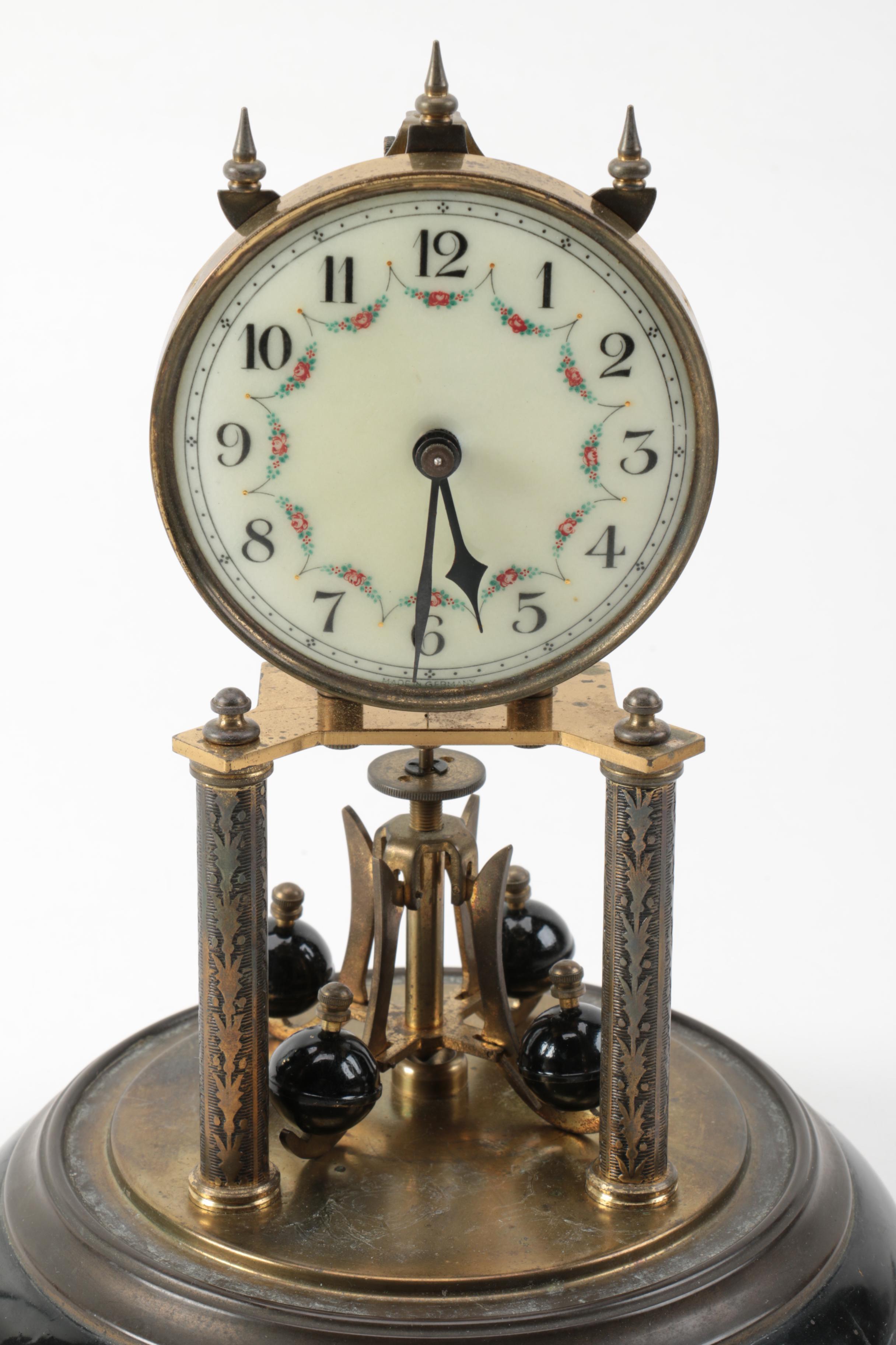 Vintage German Forestville Anniversary Clock EBTH