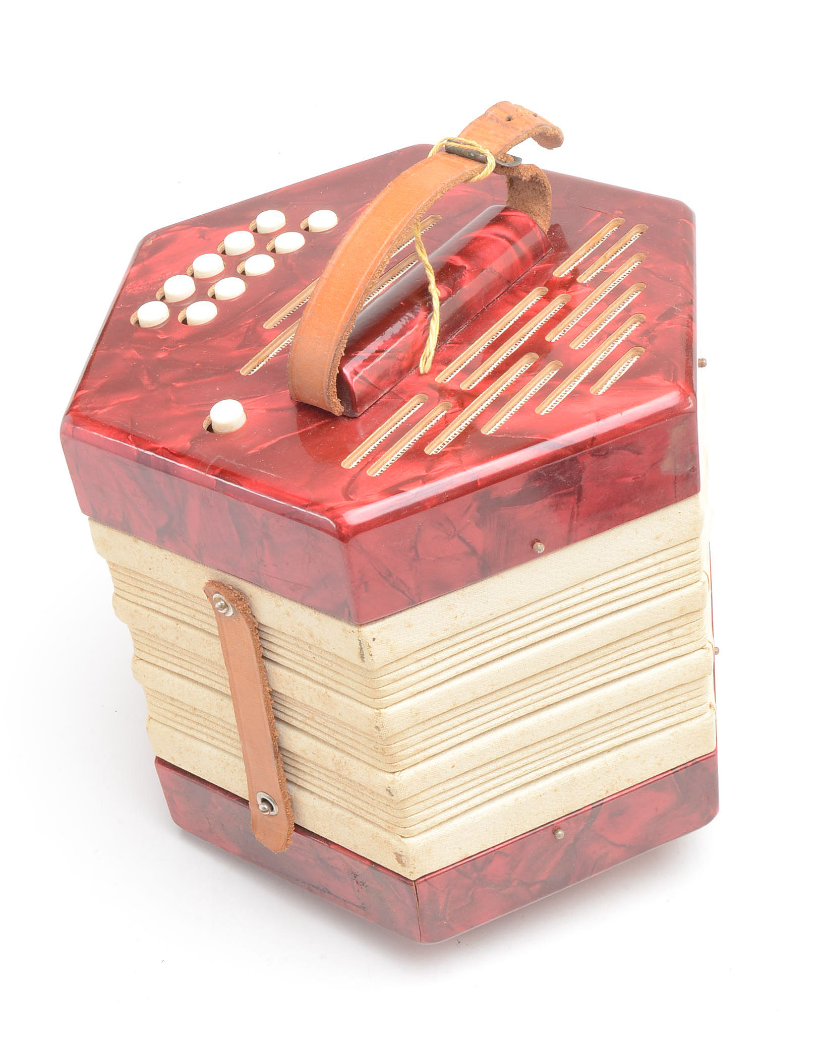 Vintage Concertina Squeeze Box EBTH