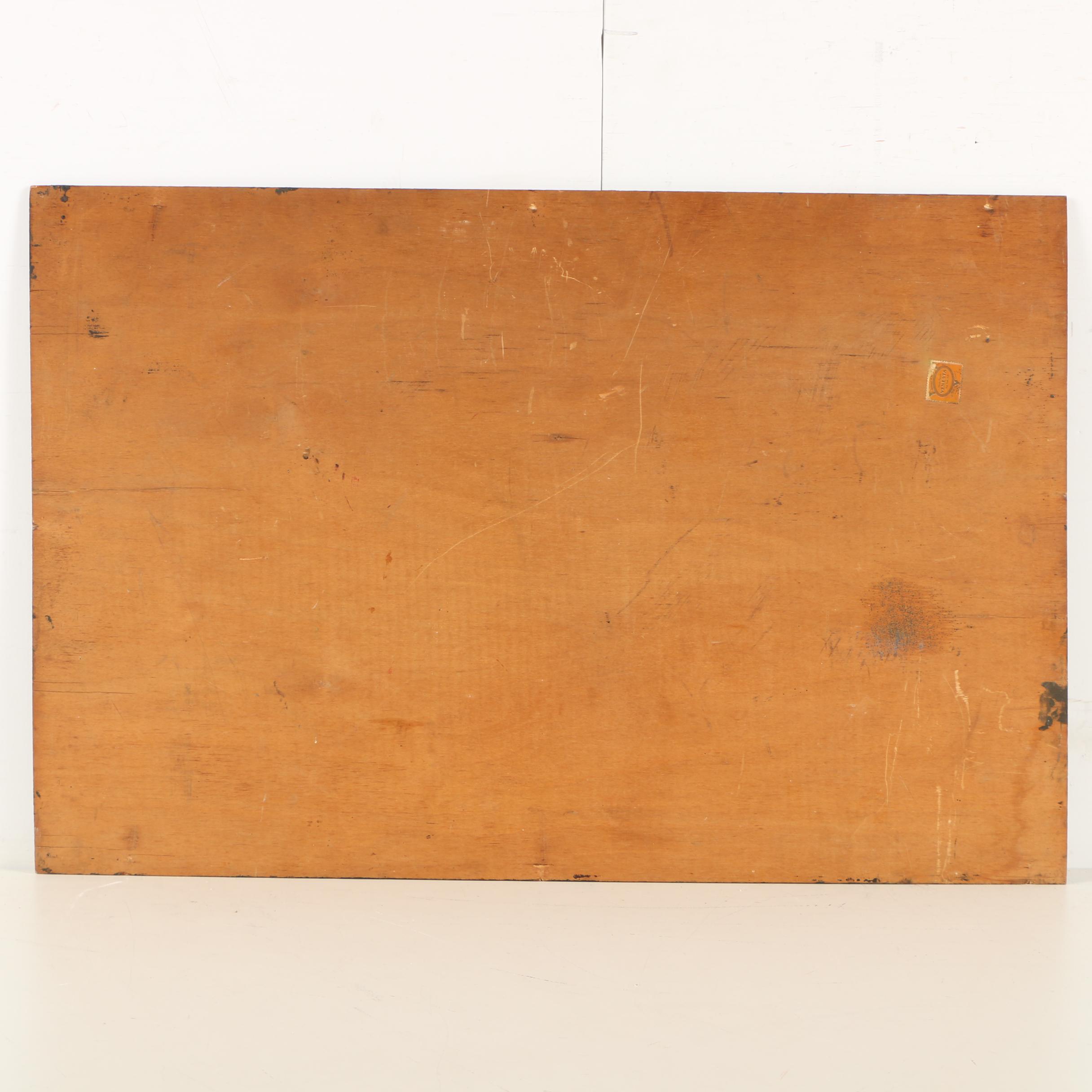 Oil Painting on Board of Still Life EBTH