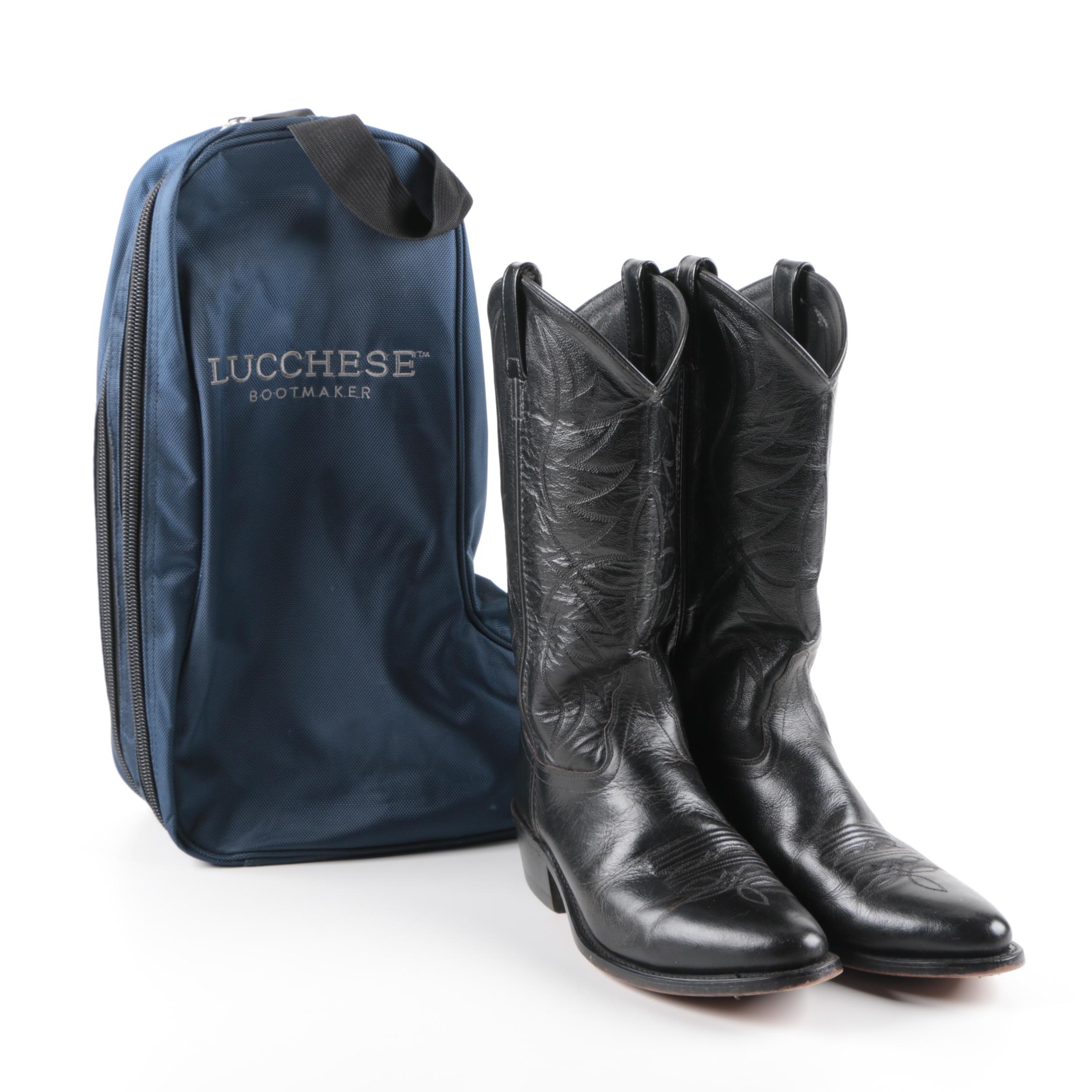 lucchese boot bag