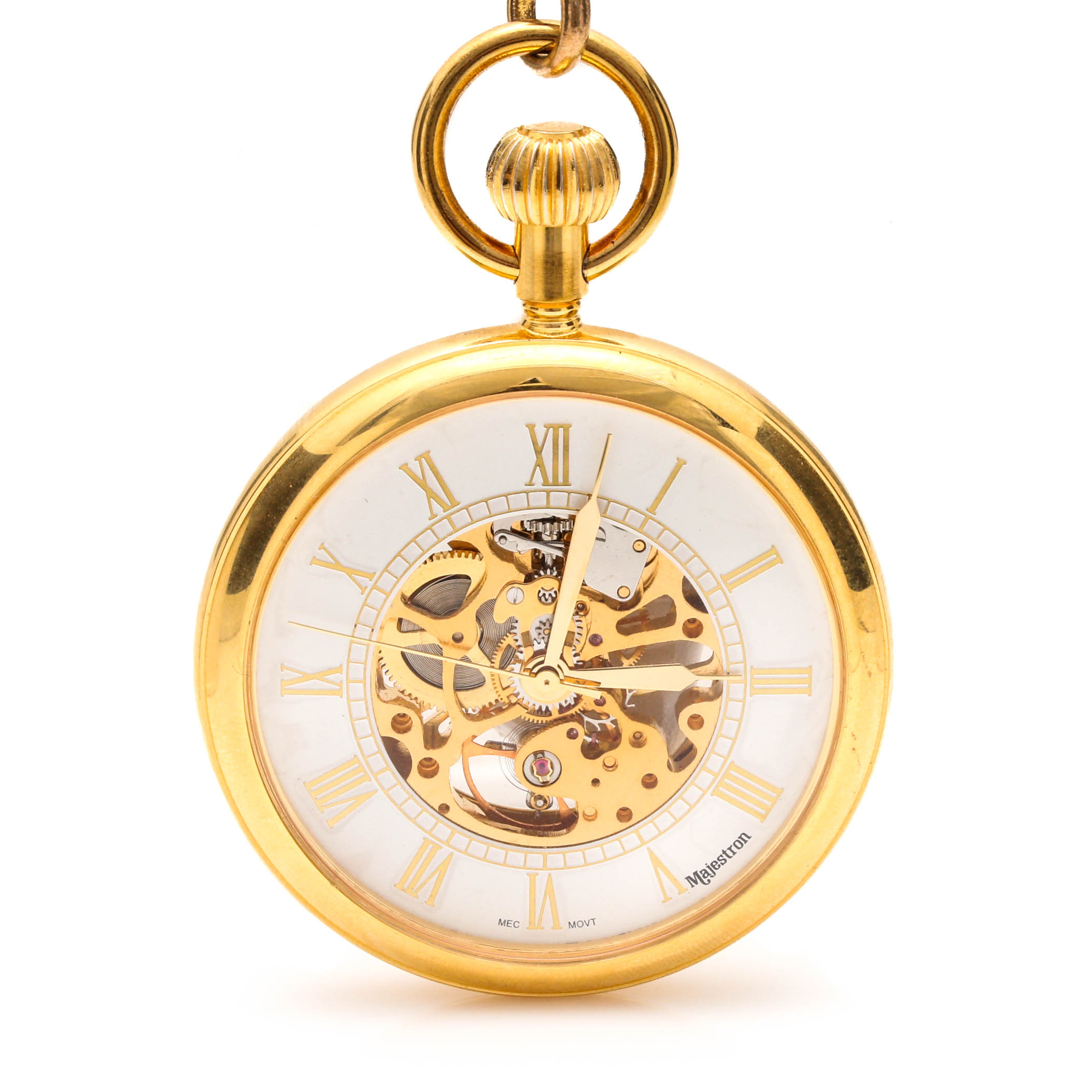 Majestron Gold Tone Pocket Watches EBTH