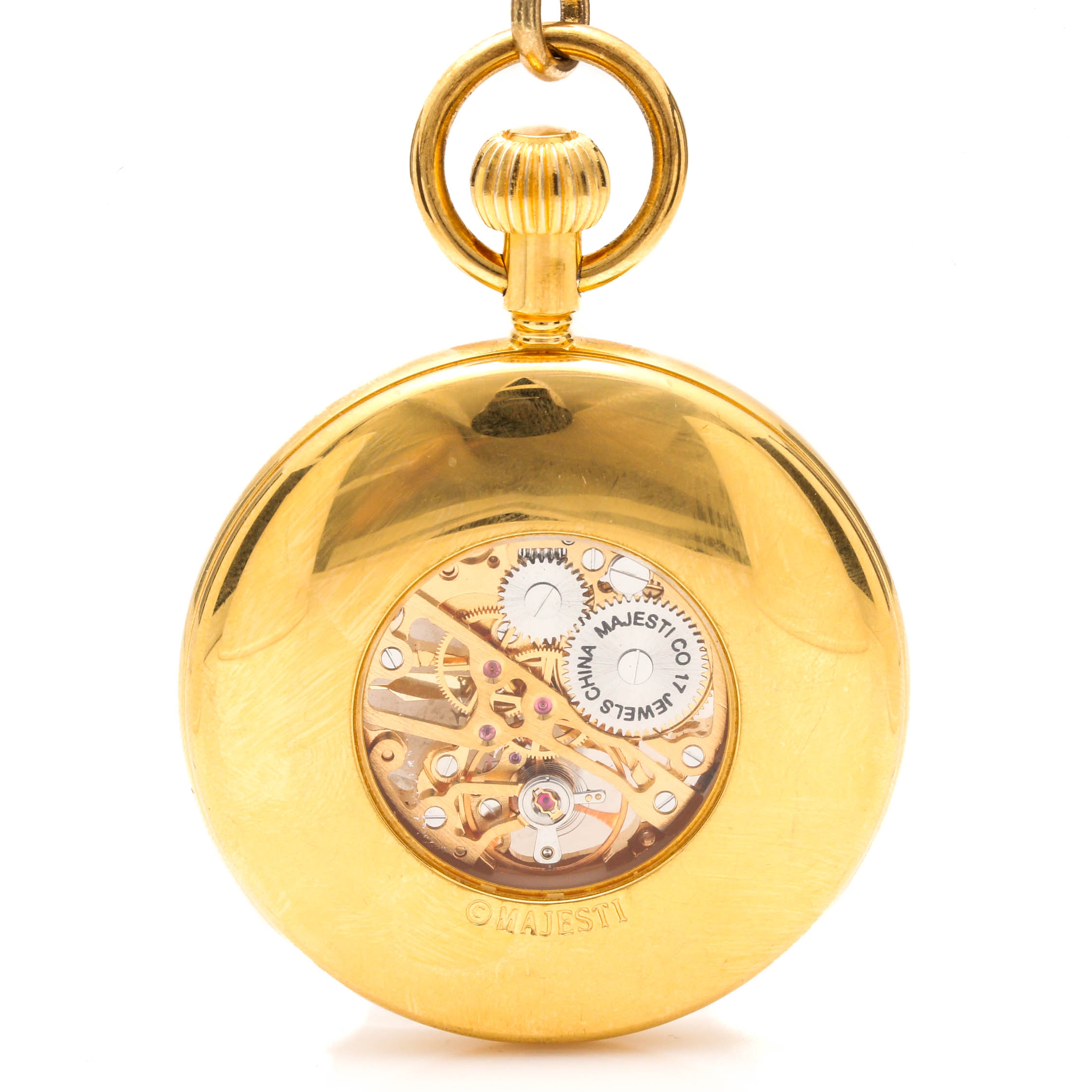 Majestron Gold Tone Pocket Watches EBTH