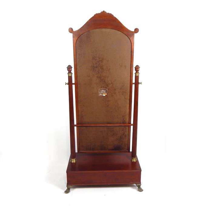 Bombay Company Wooden Standing Peer Mirror EBTH