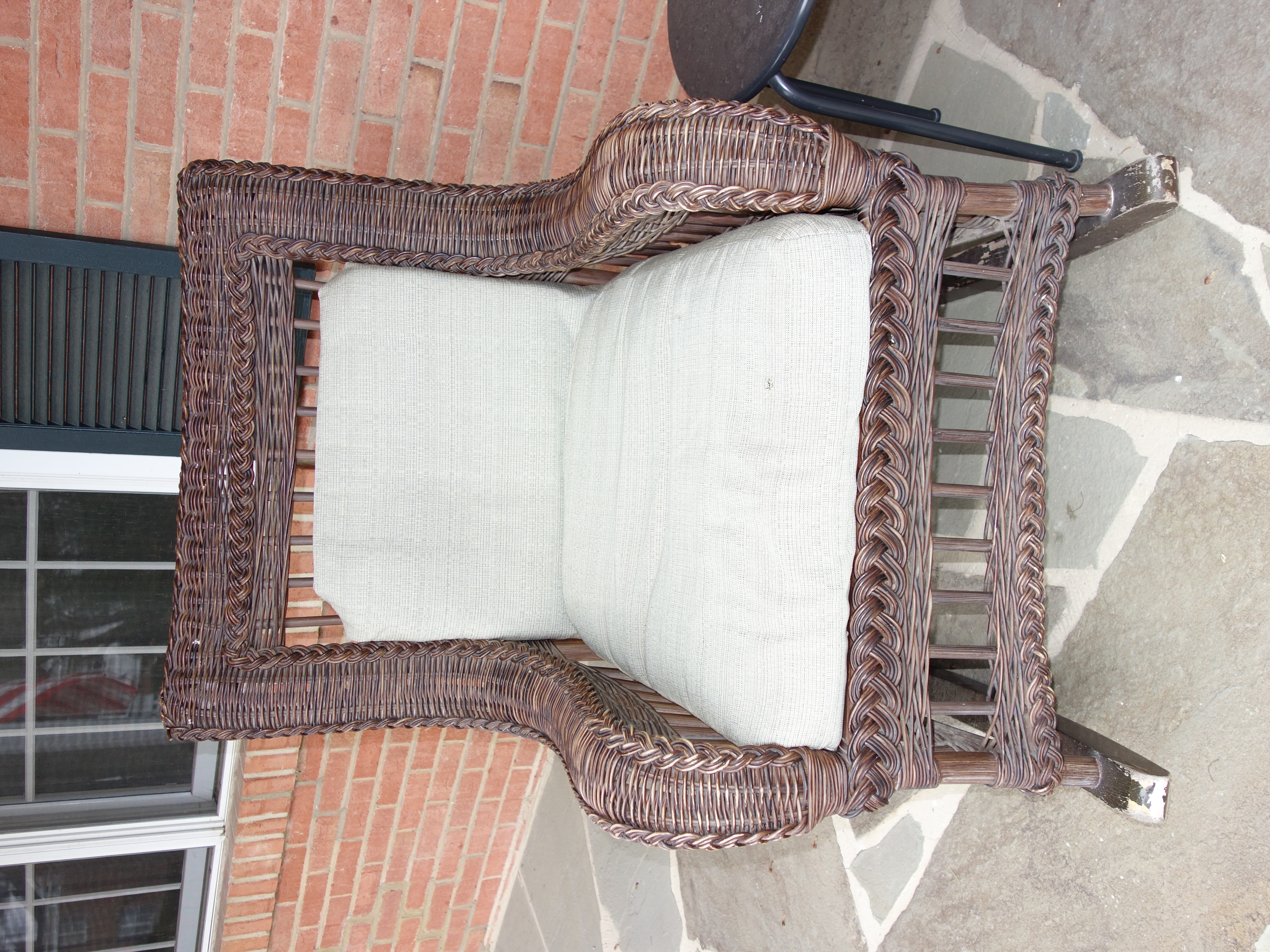 Ethan Allen Outdoor Wicker Furniture Set EBTH