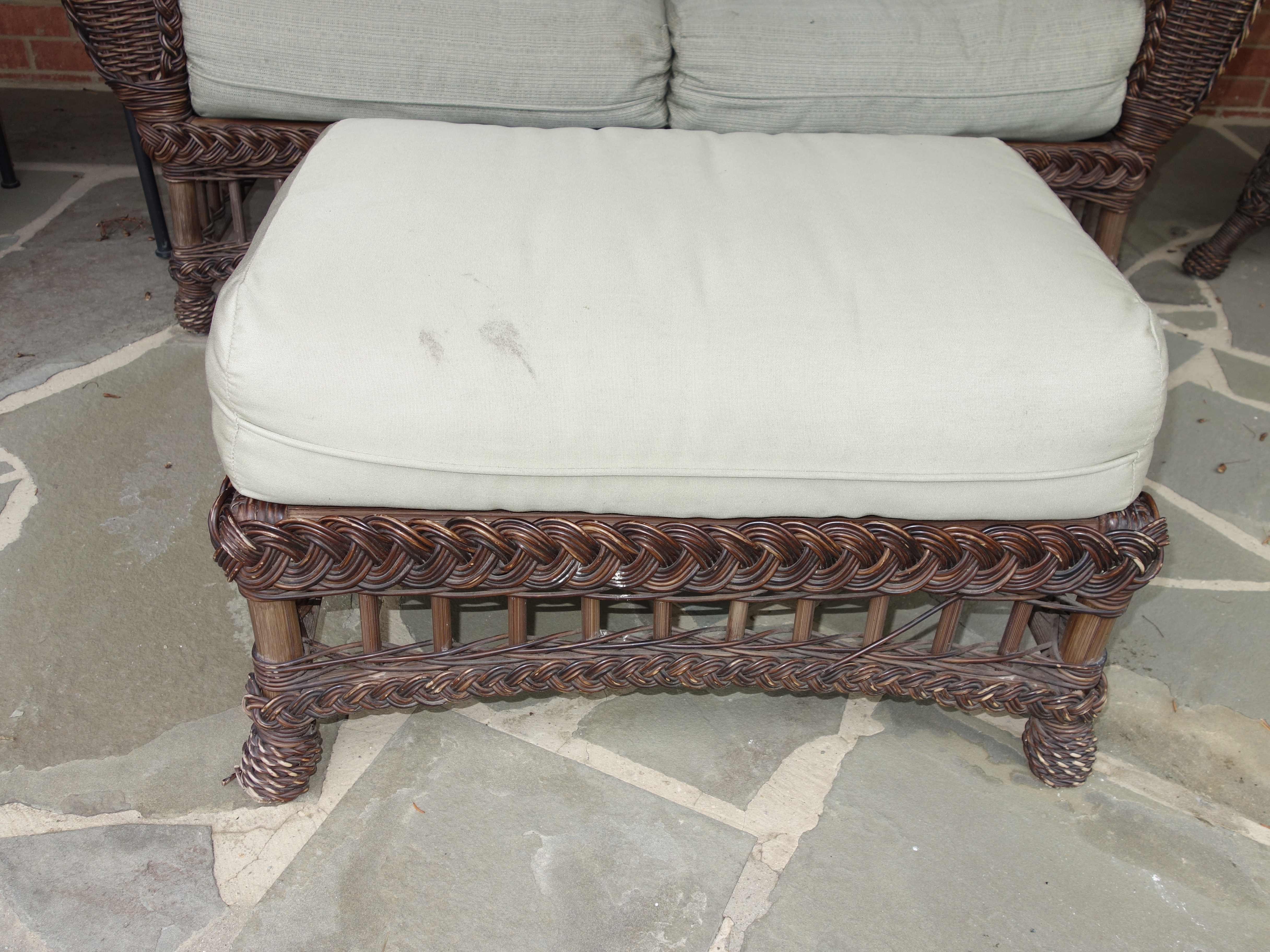 Ethan Allen Outdoor Wicker Furniture Set EBTH