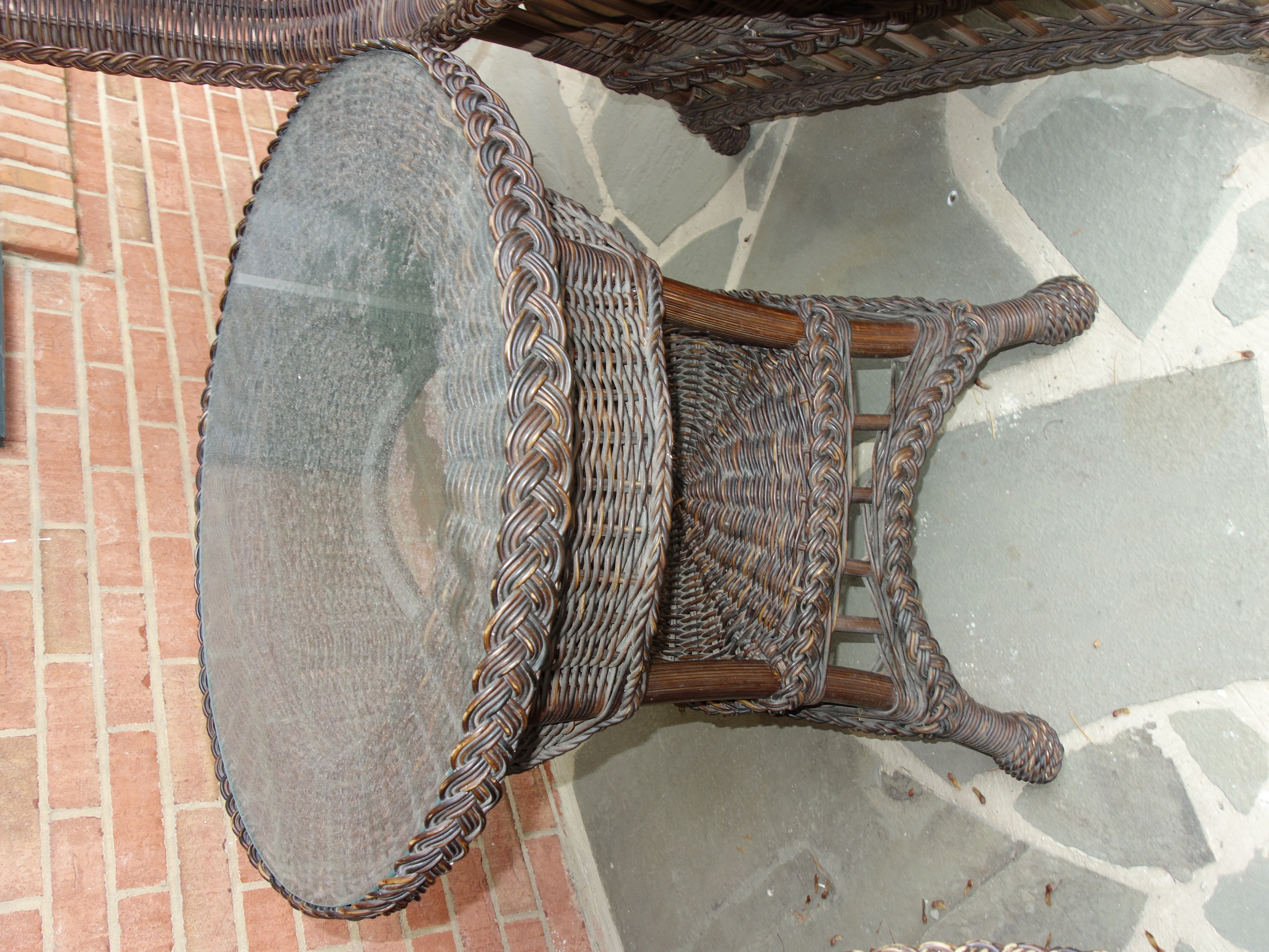 Ethan Allen Outdoor Wicker Furniture Set EBTH