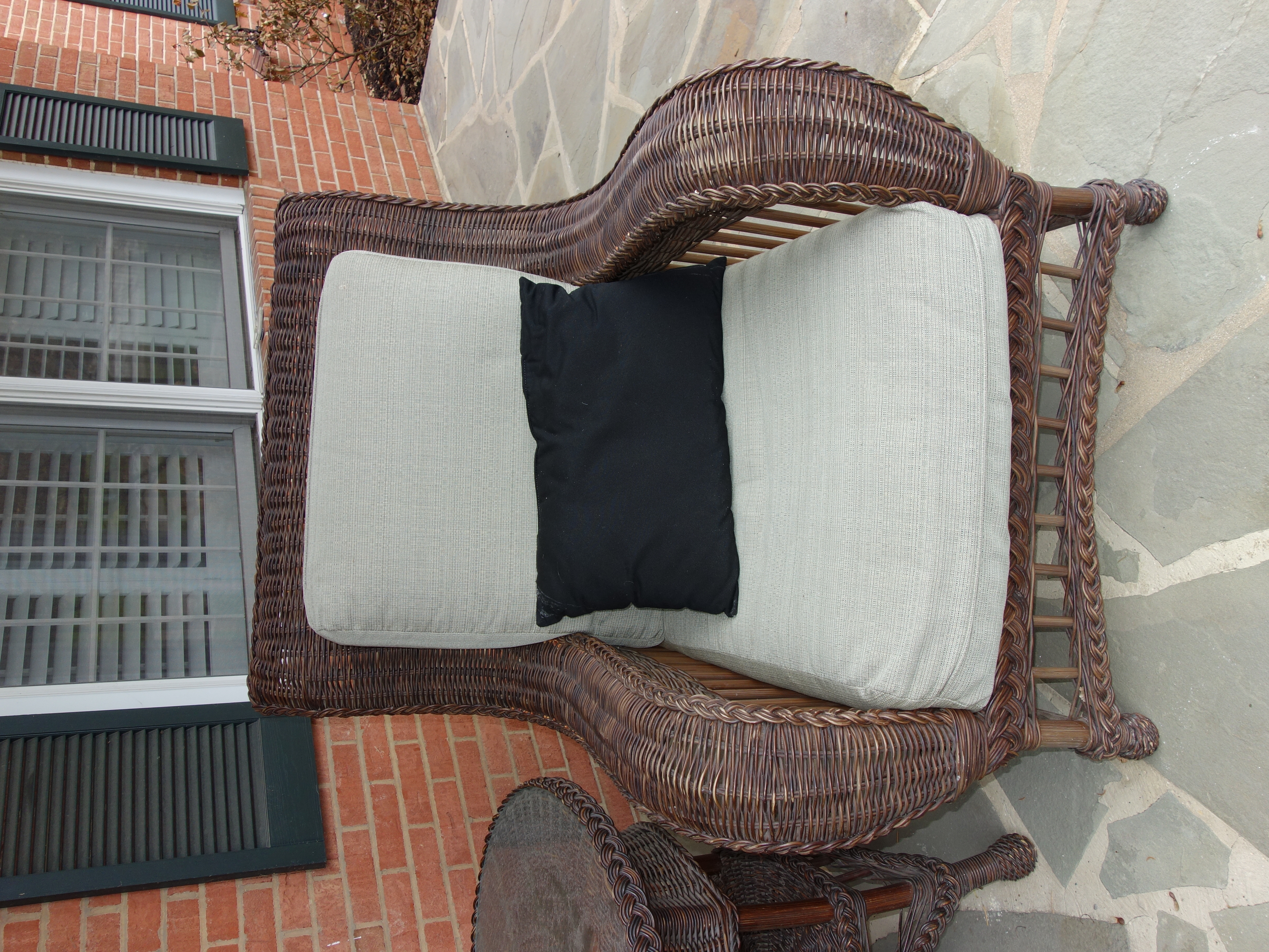 Ethan Allen Outdoor Wicker Furniture Set EBTH