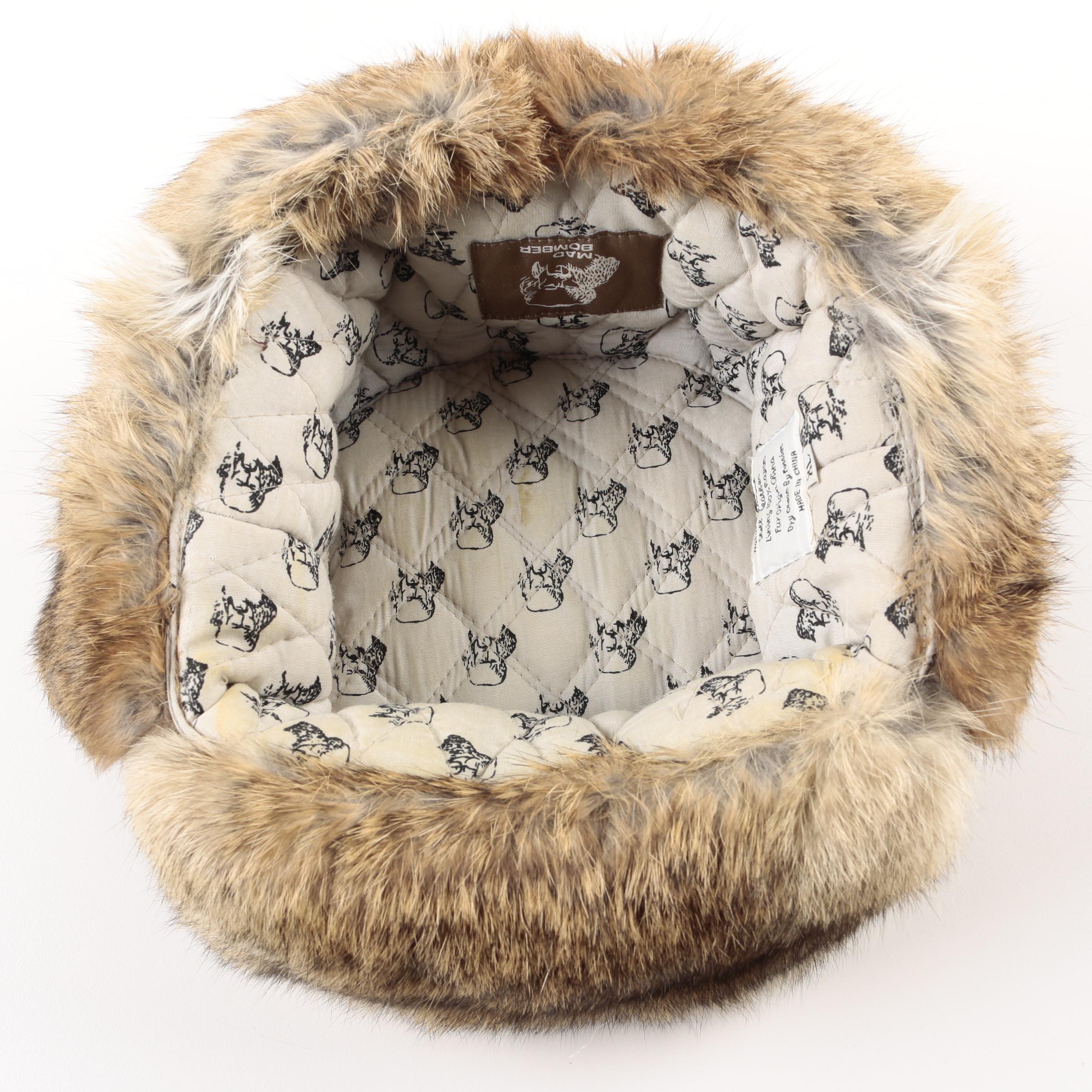 Mad Bomber Fur and Leather Ushanka Hat EBTH