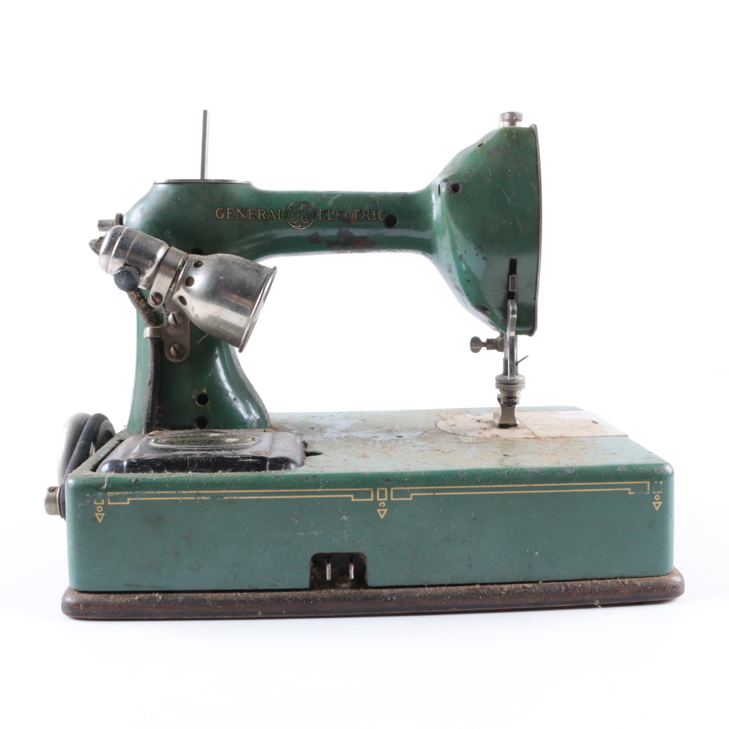 General Electric "Sewhandy" Portable Sewing Machine EBTH