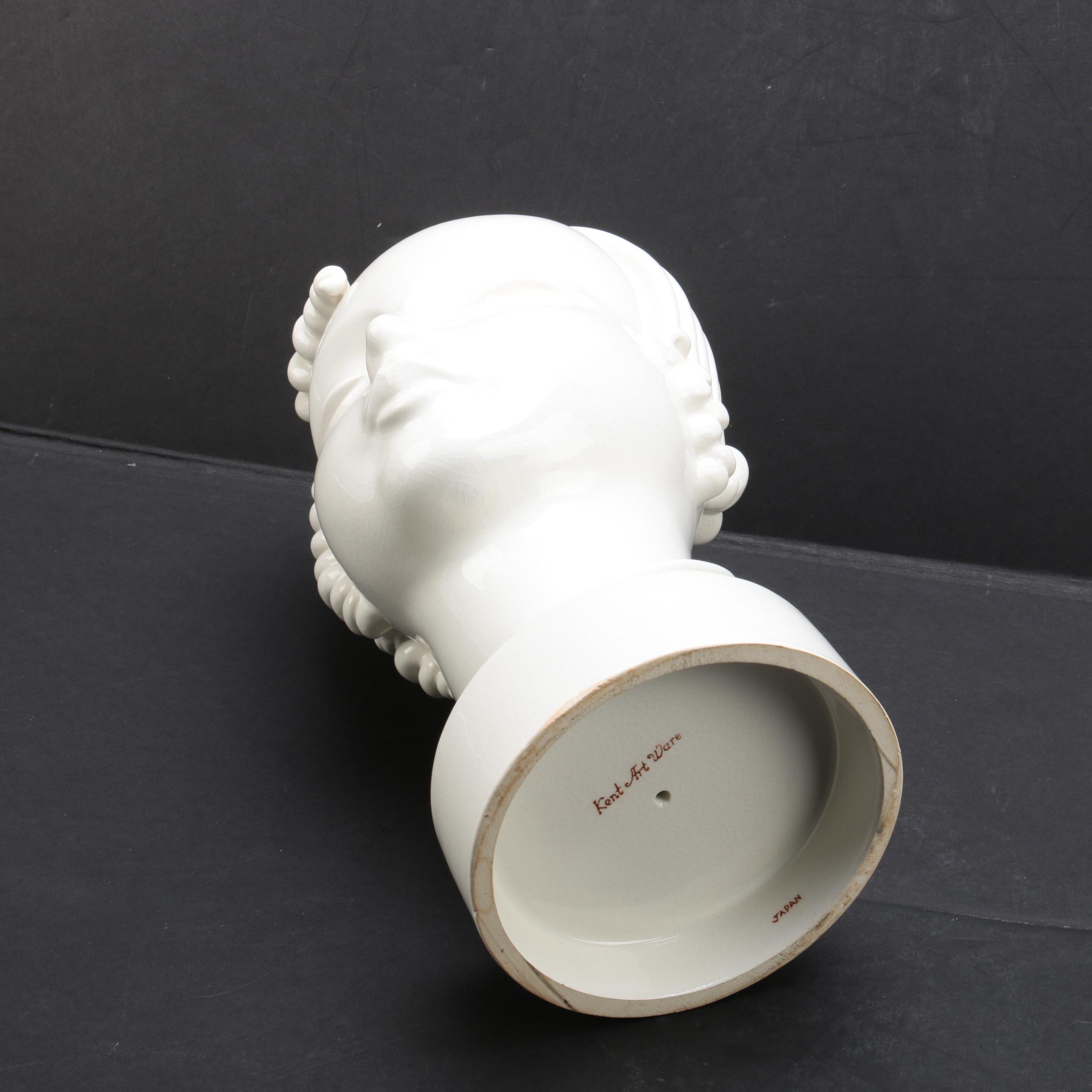 Kent Art Ware Art Deco Head EBTH
