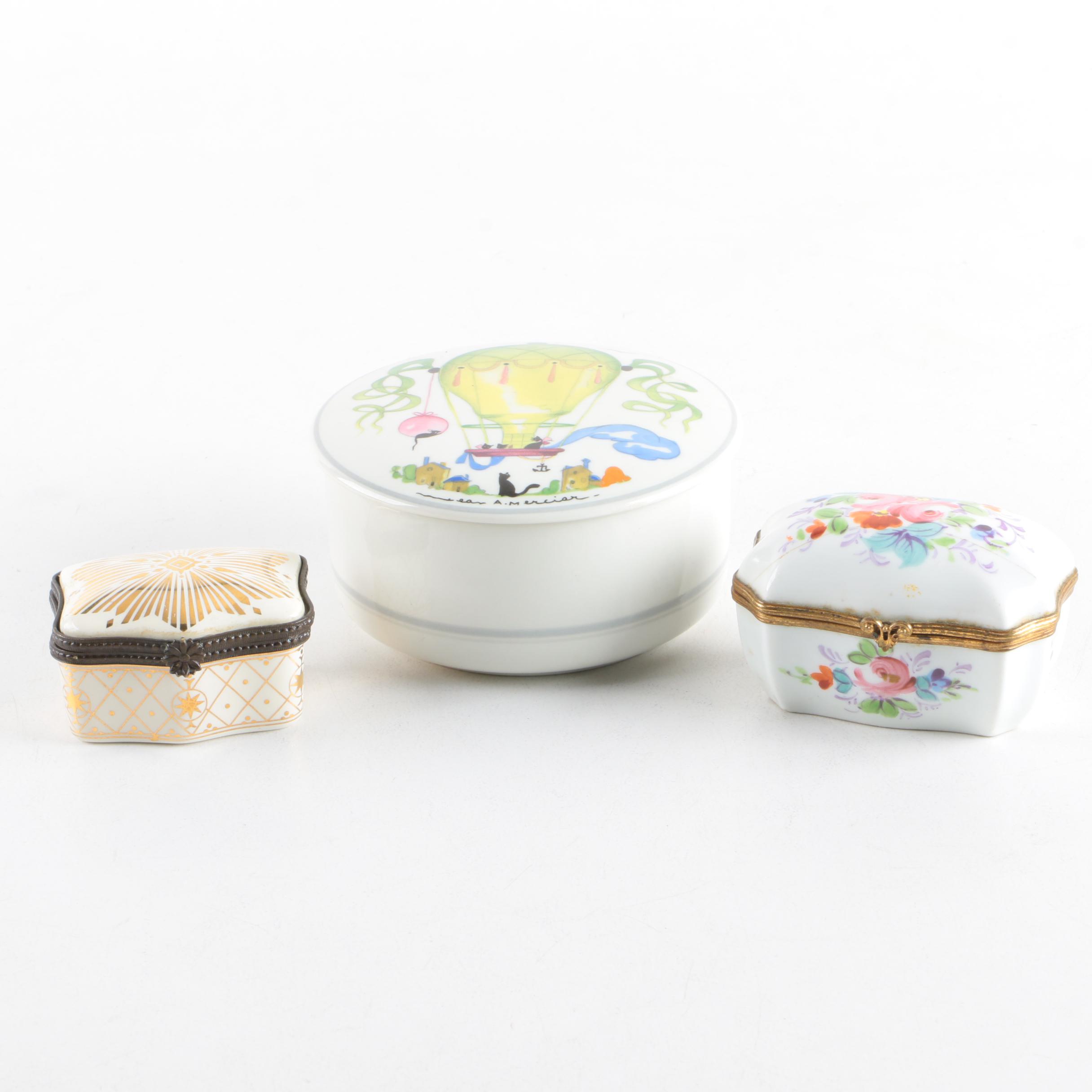 Villeroy & Boch and Estee Lauder Trinket Boxes EBTH