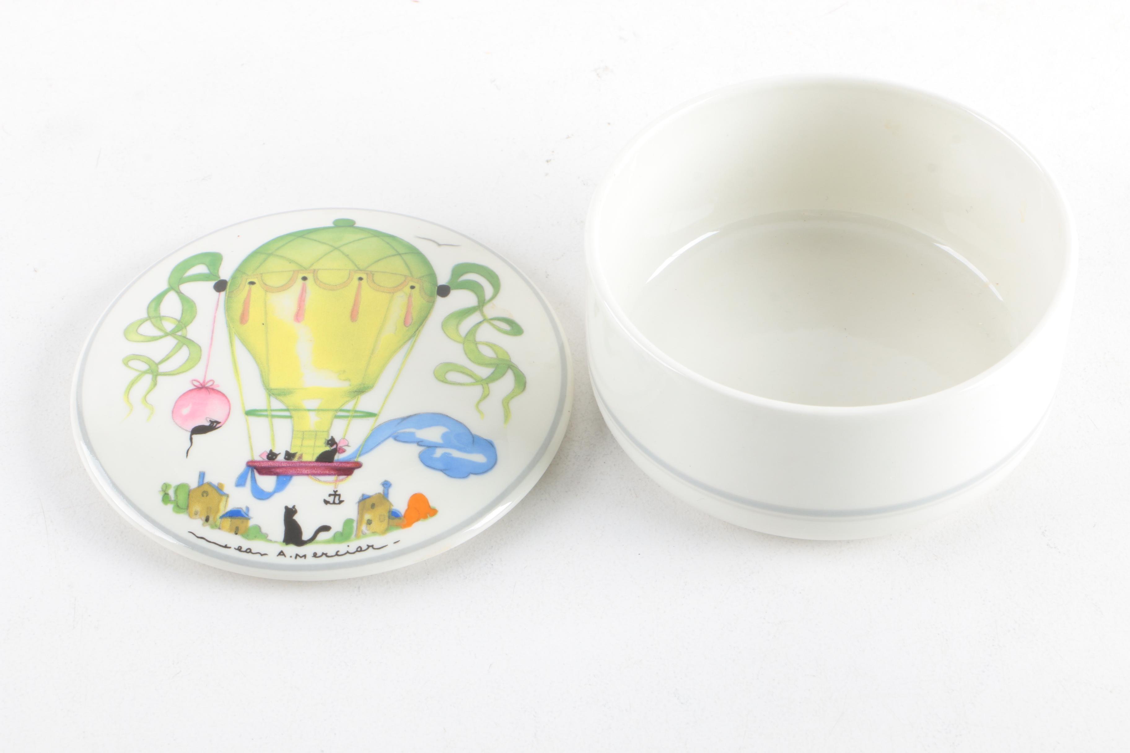 Villeroy & Boch and Estee Lauder Trinket Boxes EBTH