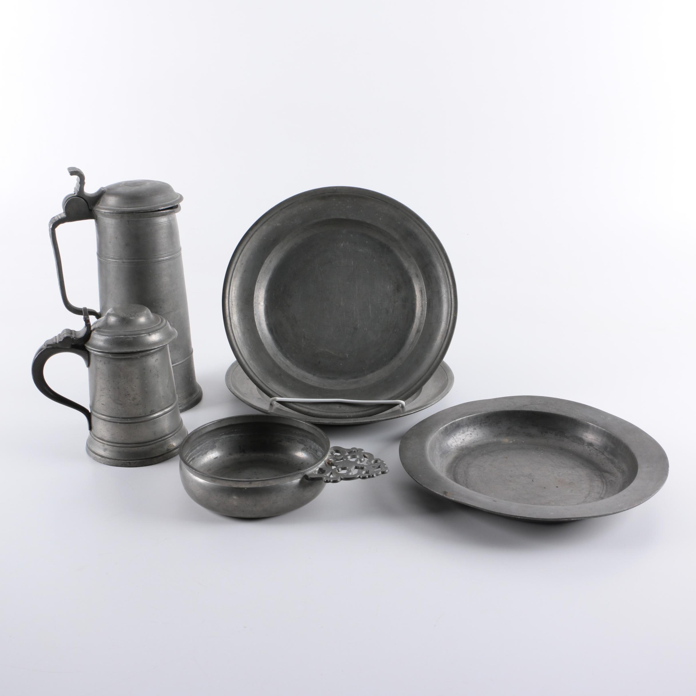 Pewter Dinnerware & Italianpewtertableware