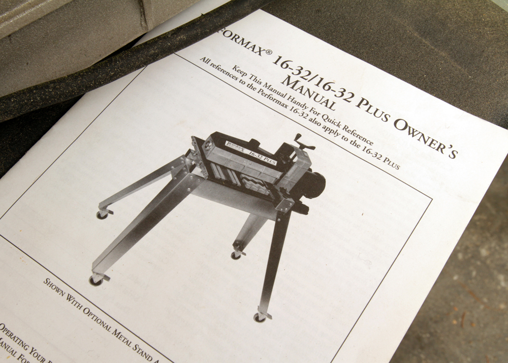 Performax 1632 Plus Drum Sander EBTH