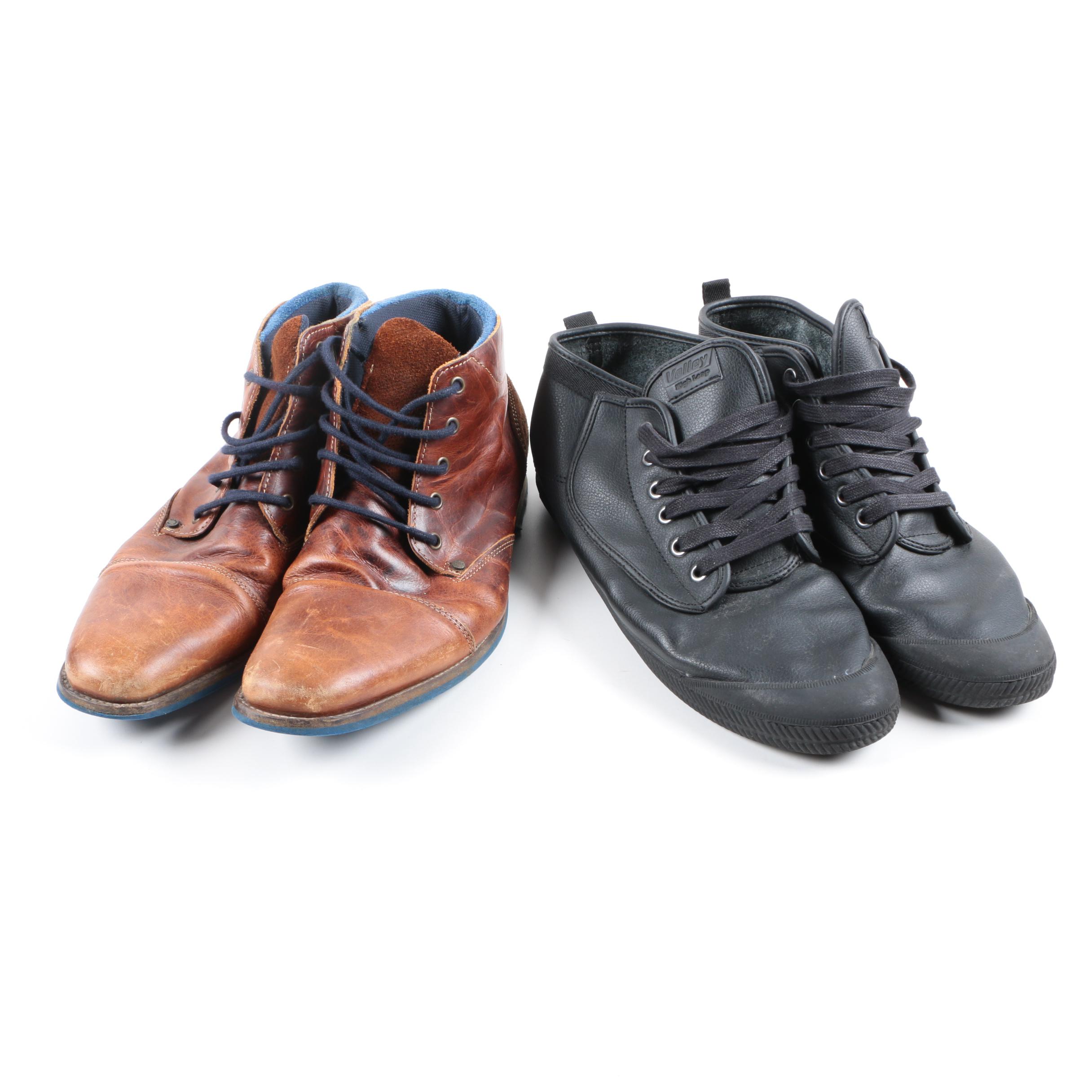 Men's Lace Up Shoes Including Volley High Leap EBTH