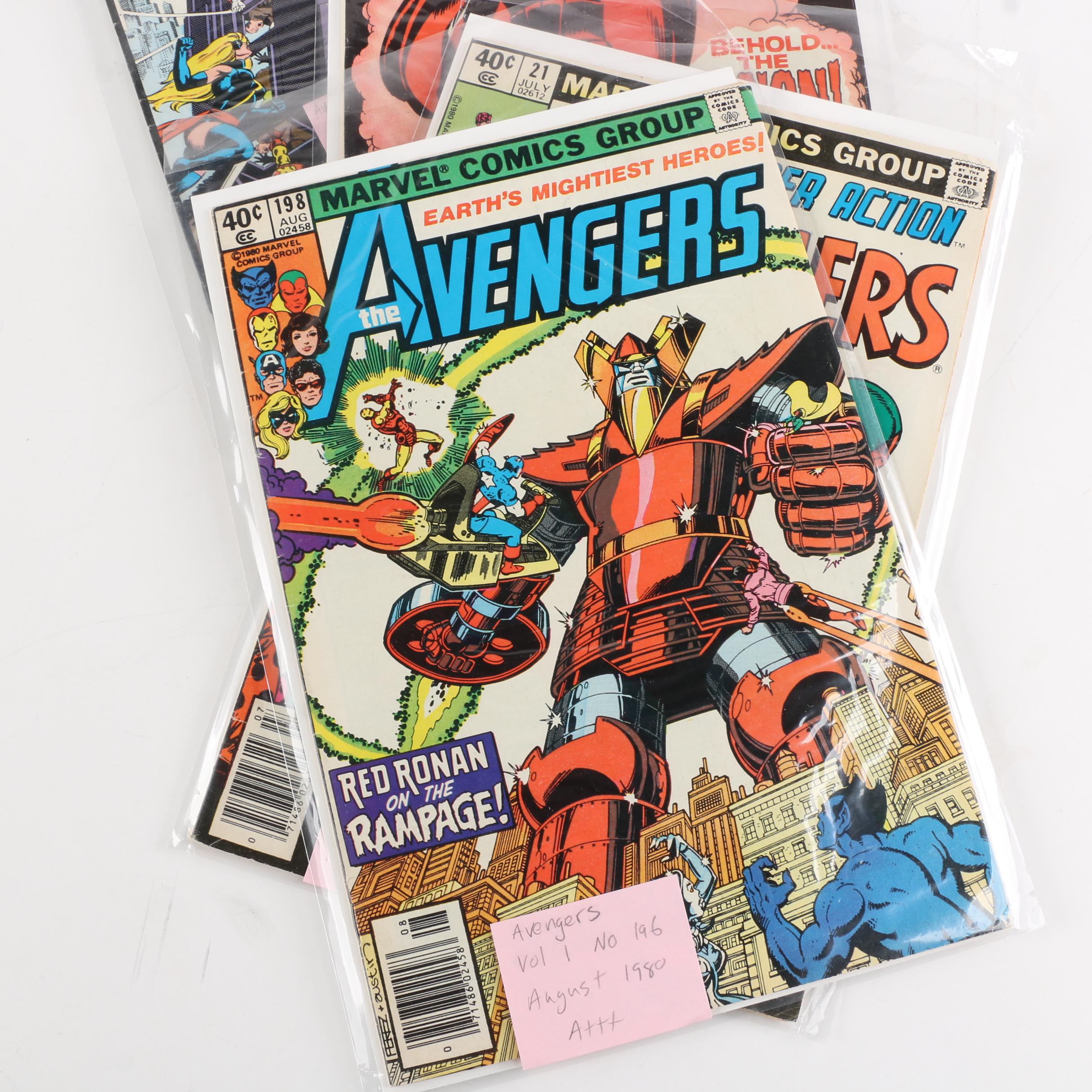 Bronze Age Marvel "The Avengers" Comics EBTH