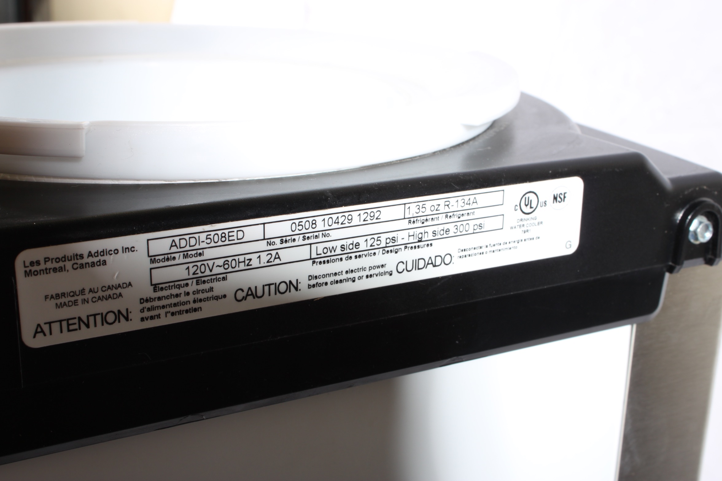 Addi Water Cooler Dispenser EBTH