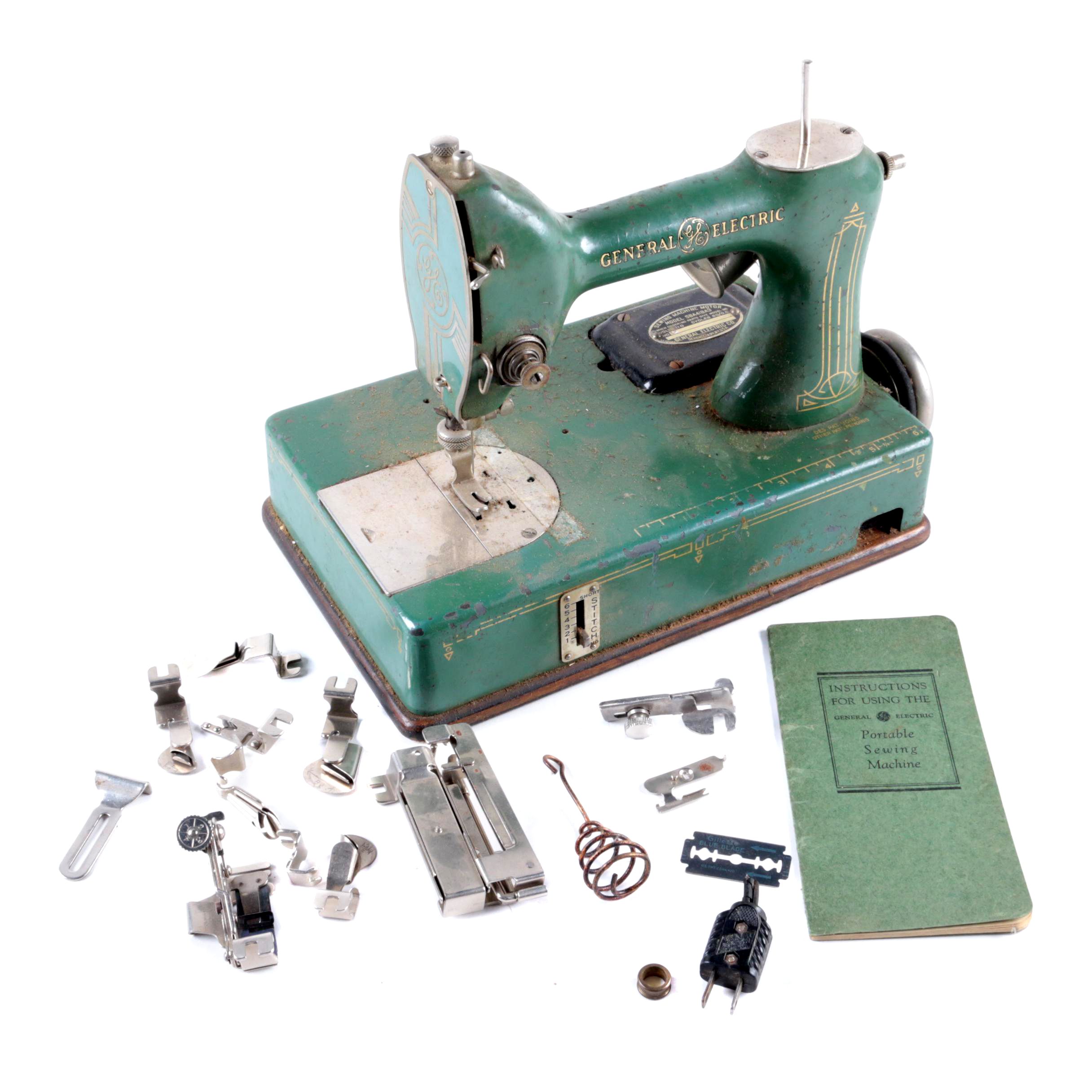 General Electric "Sewhandy" Portable Sewing Machine EBTH