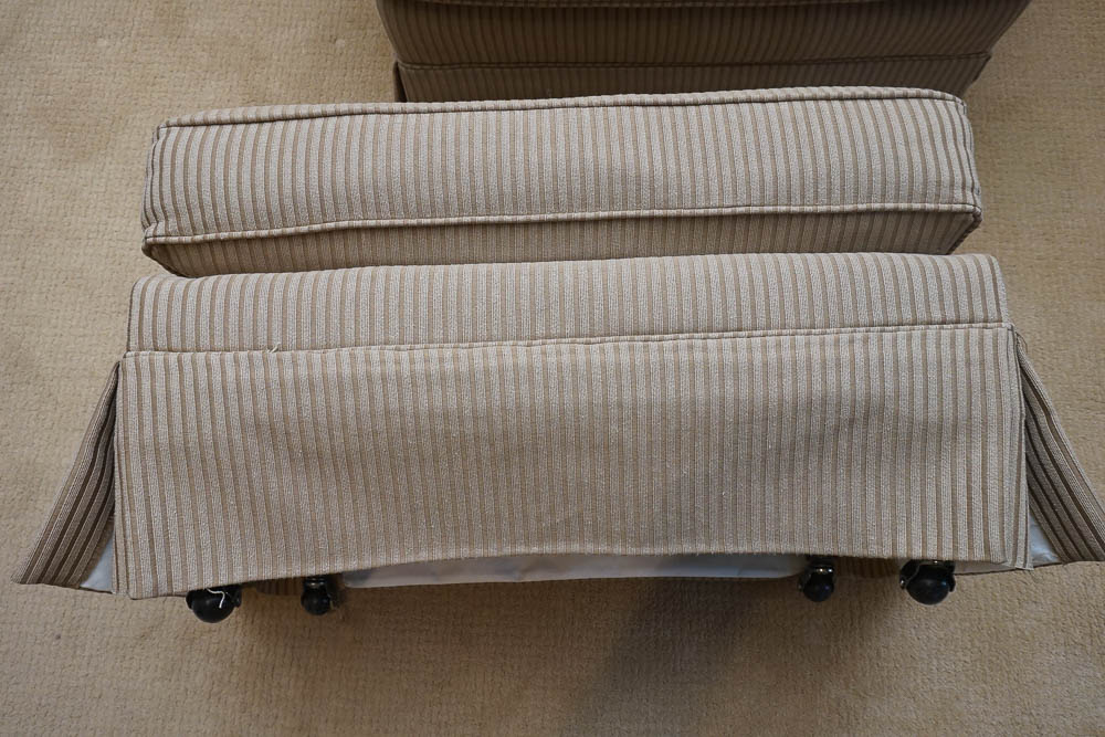 Pair of Club Chairs with Ottomans by Best Chair, Inc. EBTH