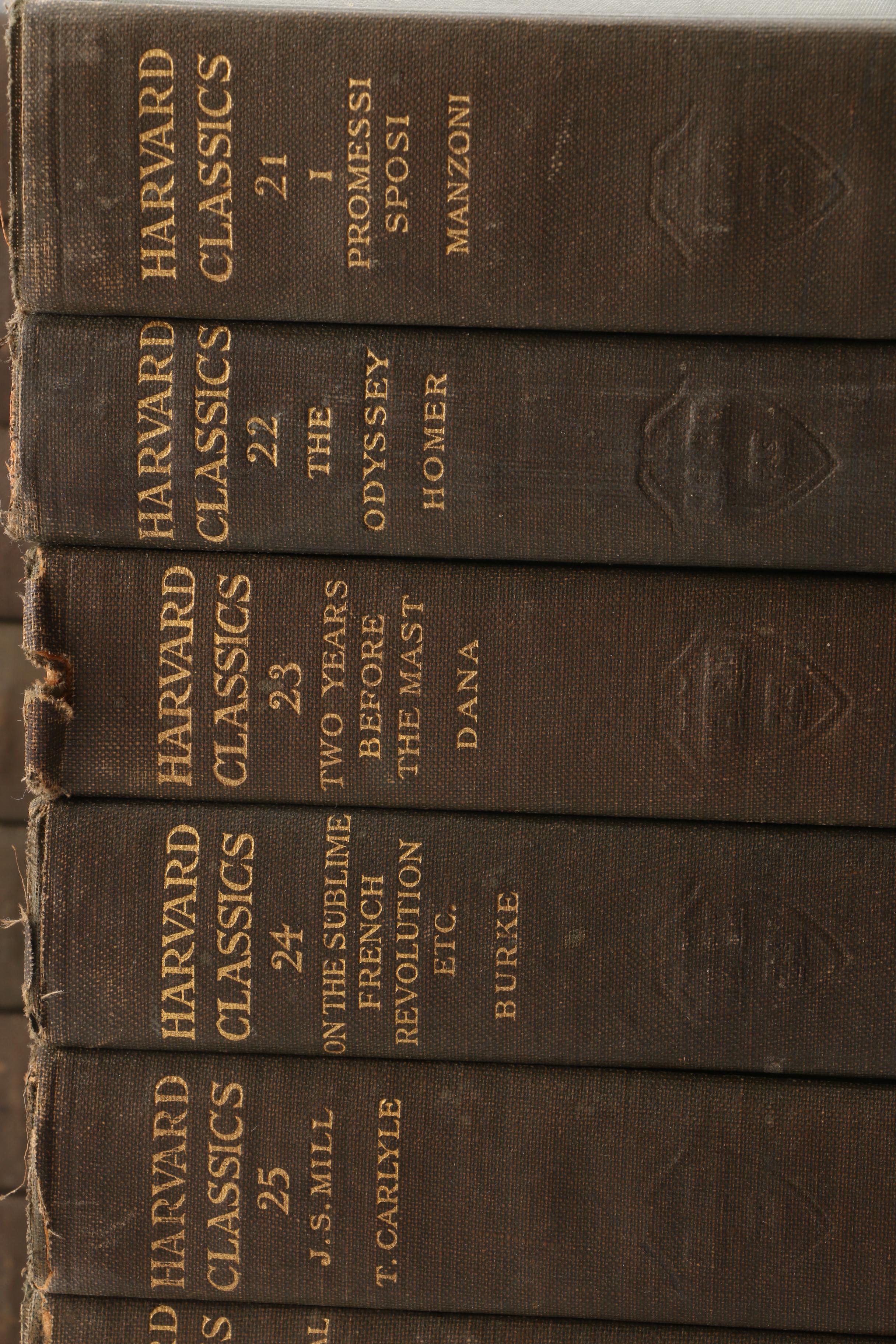 1910 Early Edition "The Harvard Classics" FortyEight Volumes EBTH