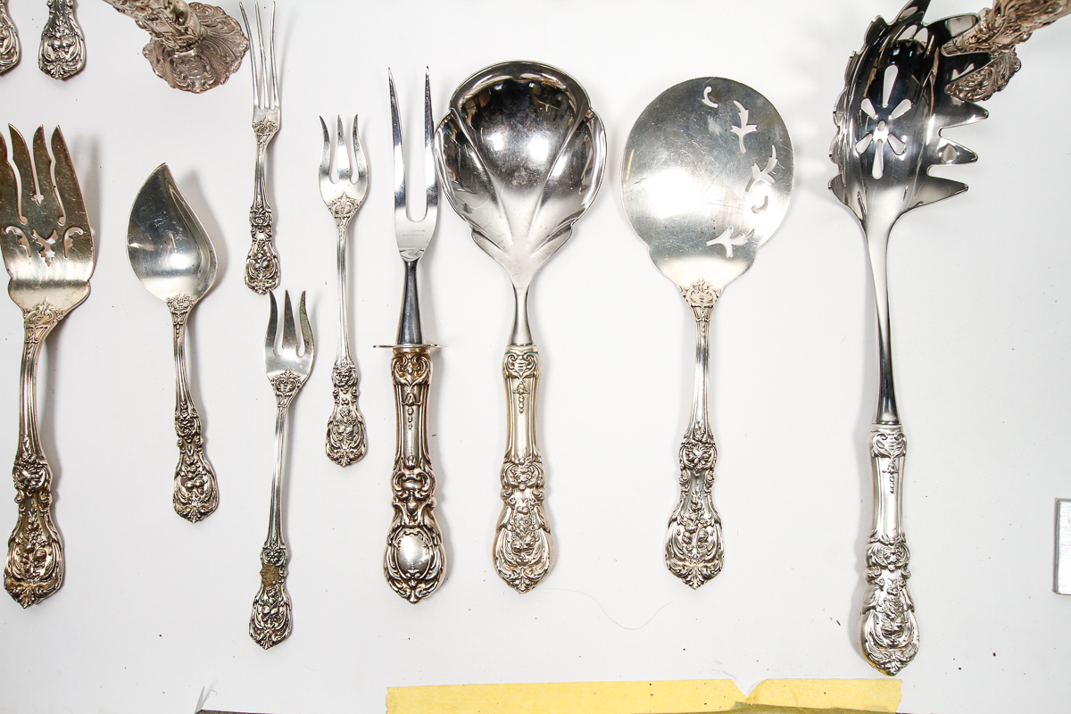 Reed & Barton "Francis I" Sterling Silver Flatware Set EBTH