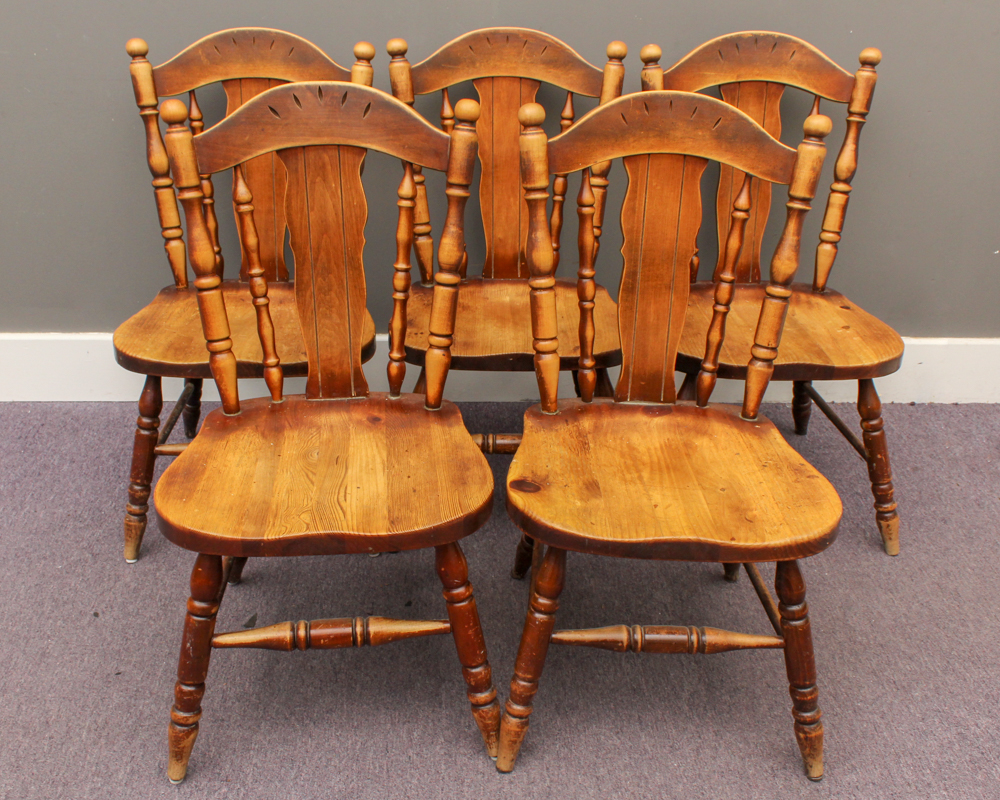 Vintage Farmhouse Style Side Chairs EBTH