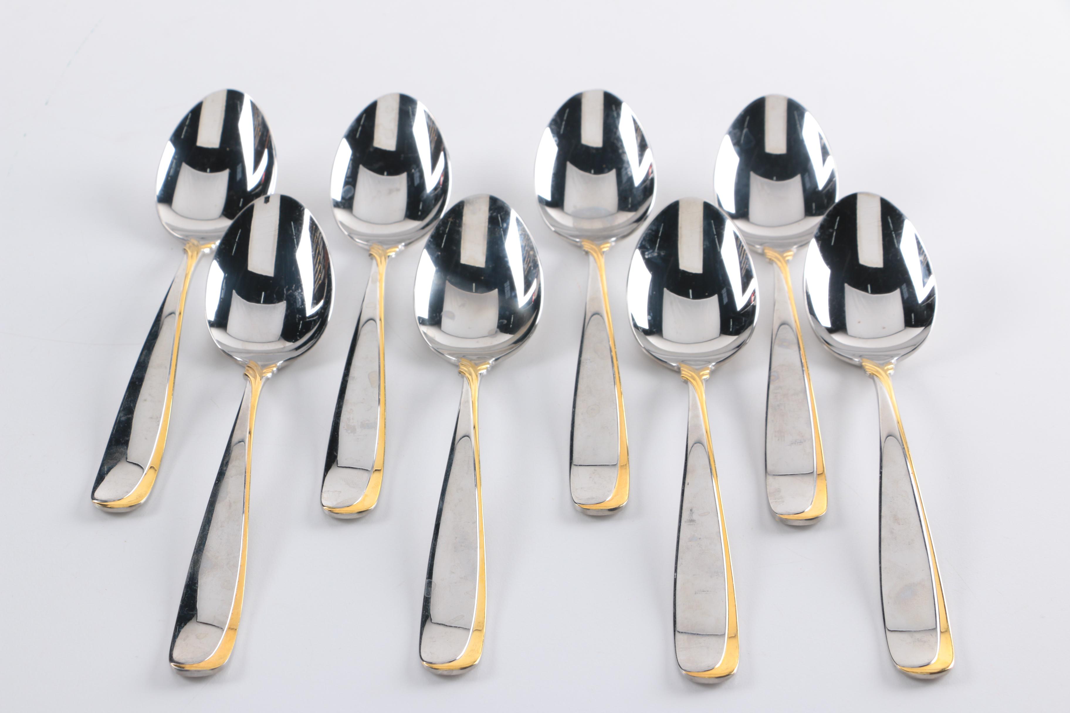 Yamazaki Stainless Steel Flatware Set EBTH