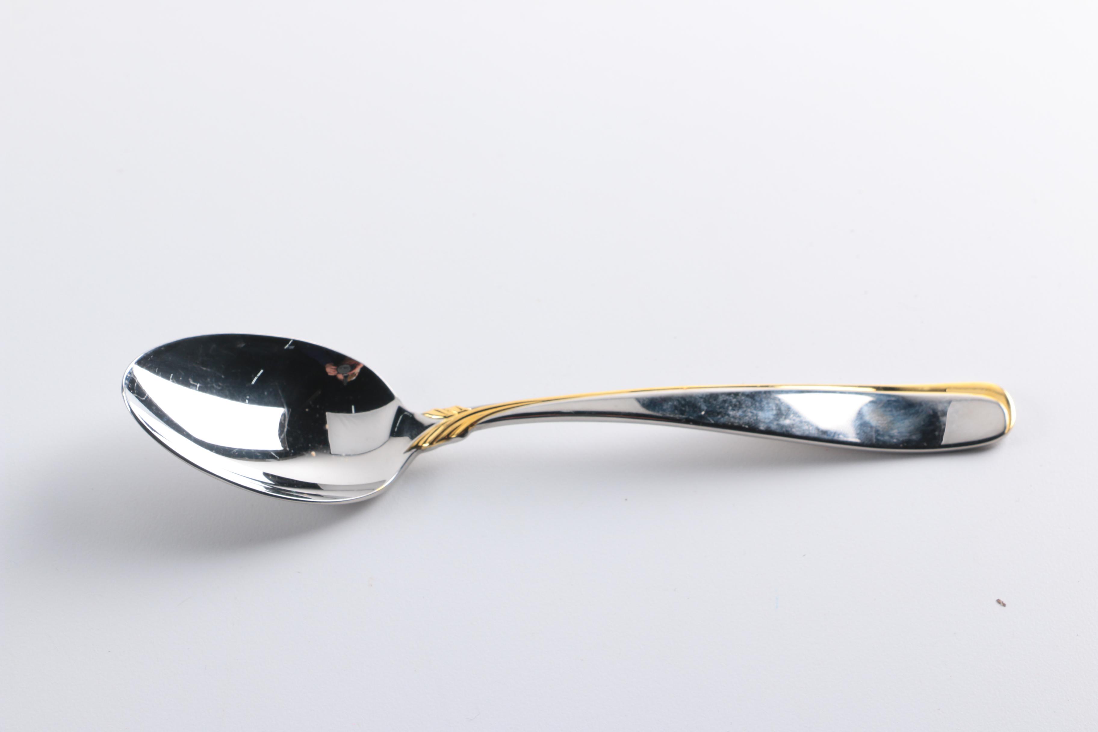 Yamazaki Stainless Steel Flatware Set EBTH