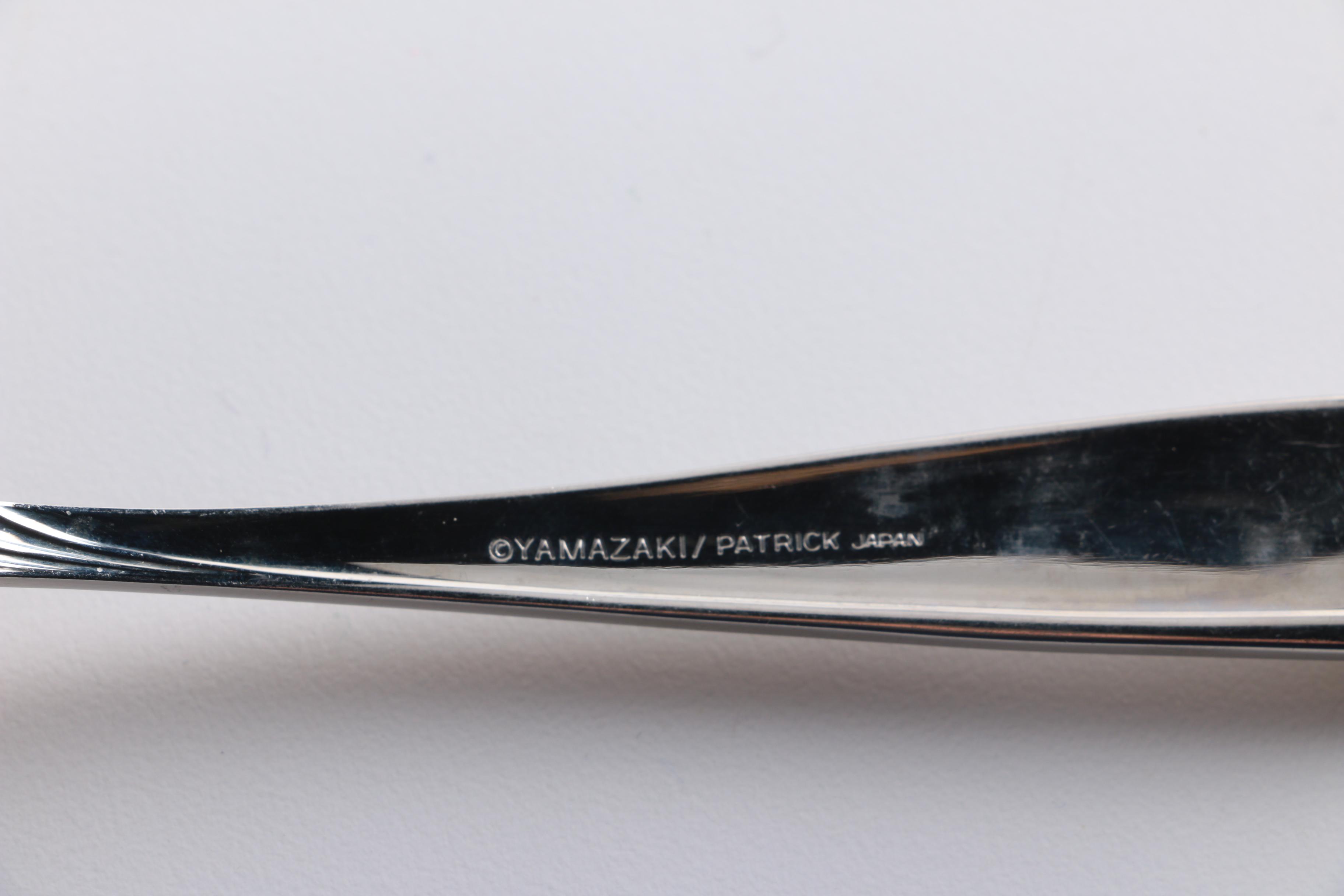 Yamazaki Stainless Steel Flatware Set EBTH