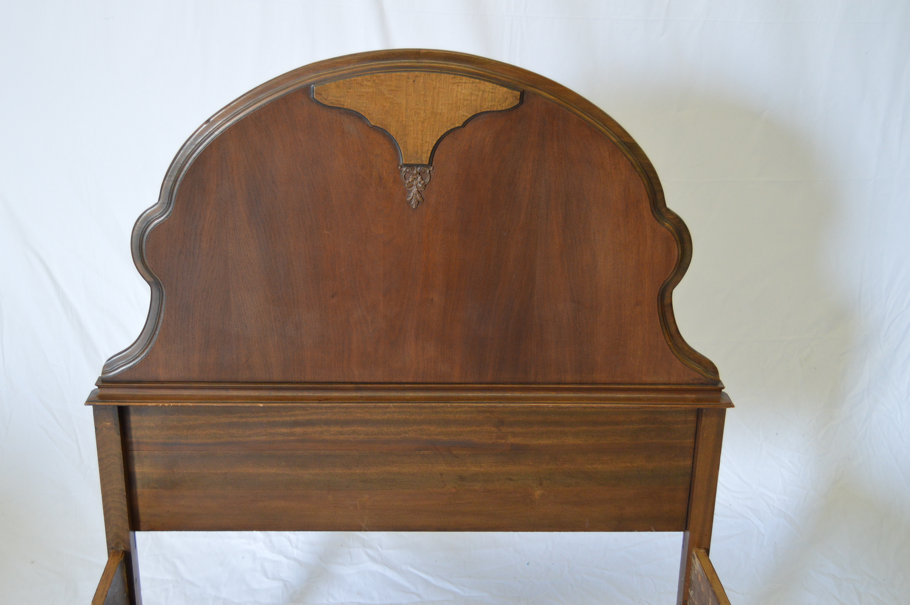 Vintage Art Deco Twin Size Bed Frame EBTH