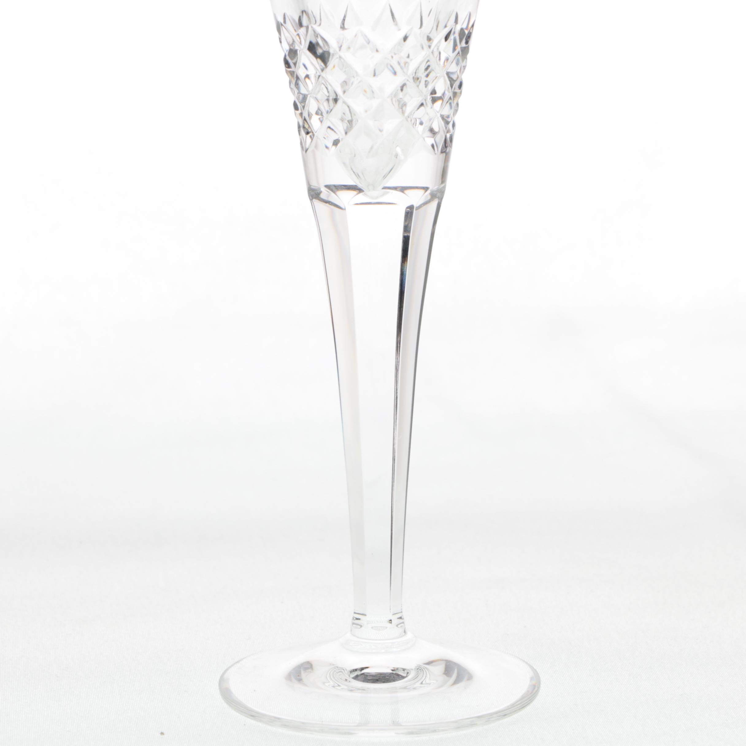 Waterford Crystal "Millennium Series" Champagne Toasting Flutes EBTH