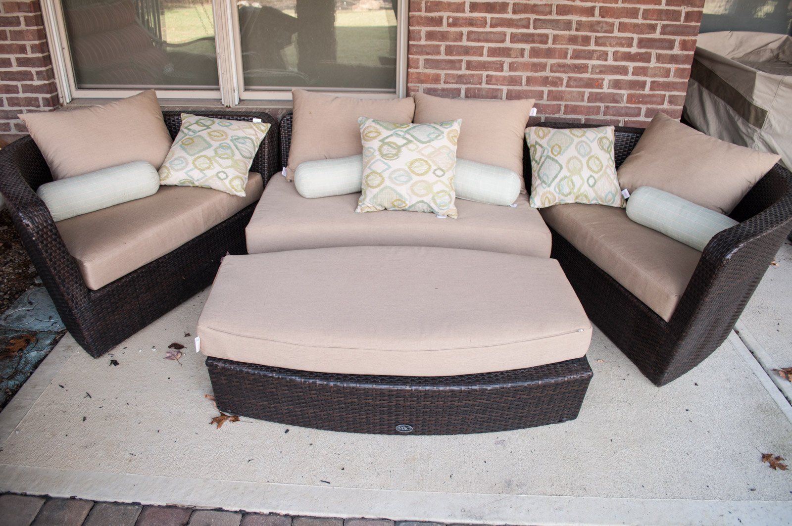 Sirio AllWeather Resin Wicker "Venice" Lounge Set EBTH