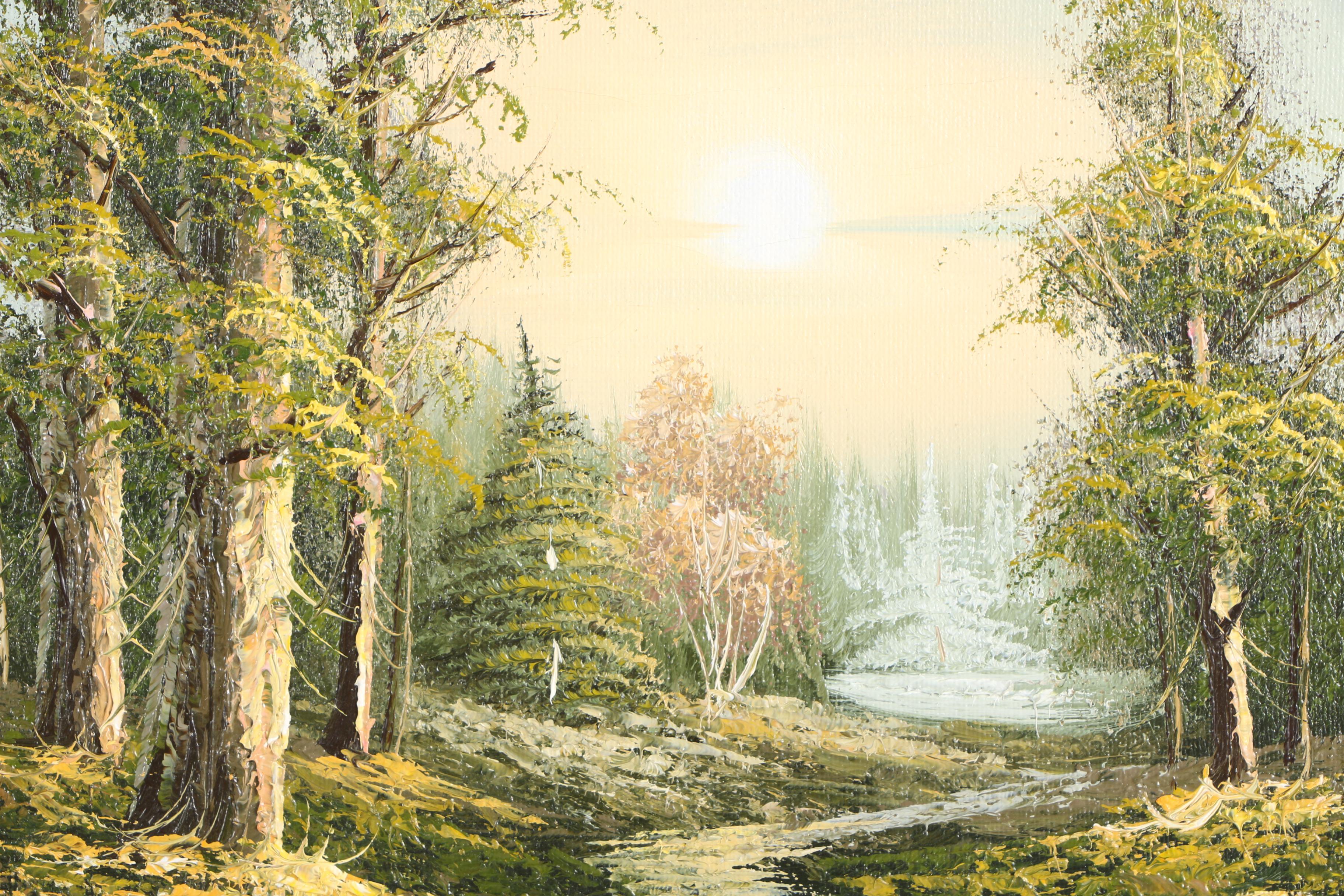 Cantrell and N. Norwood Landscape Oil Paintings EBTH