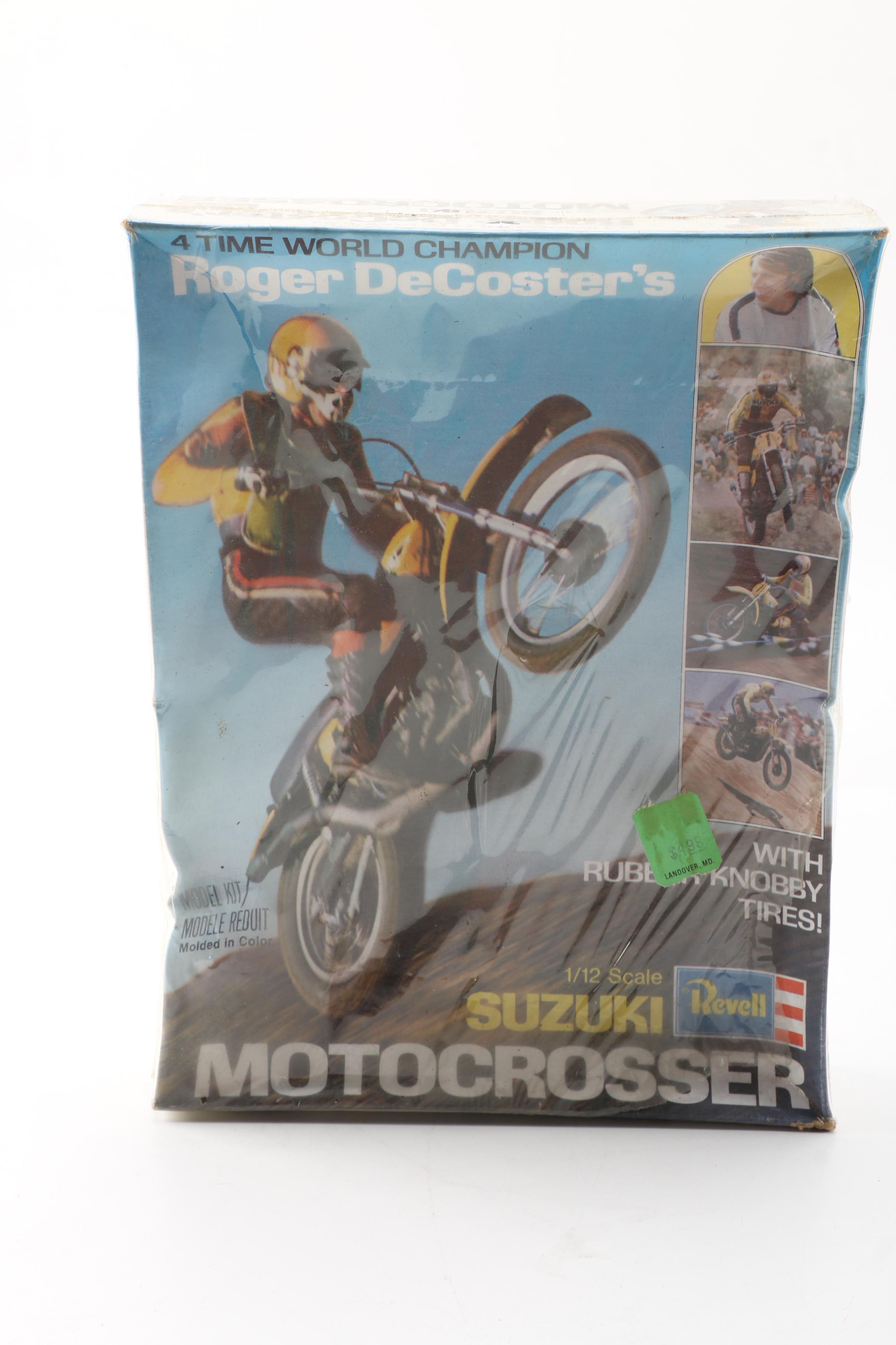 Vintage Lindberg and Revell Motorcycle Model Kits EBTH