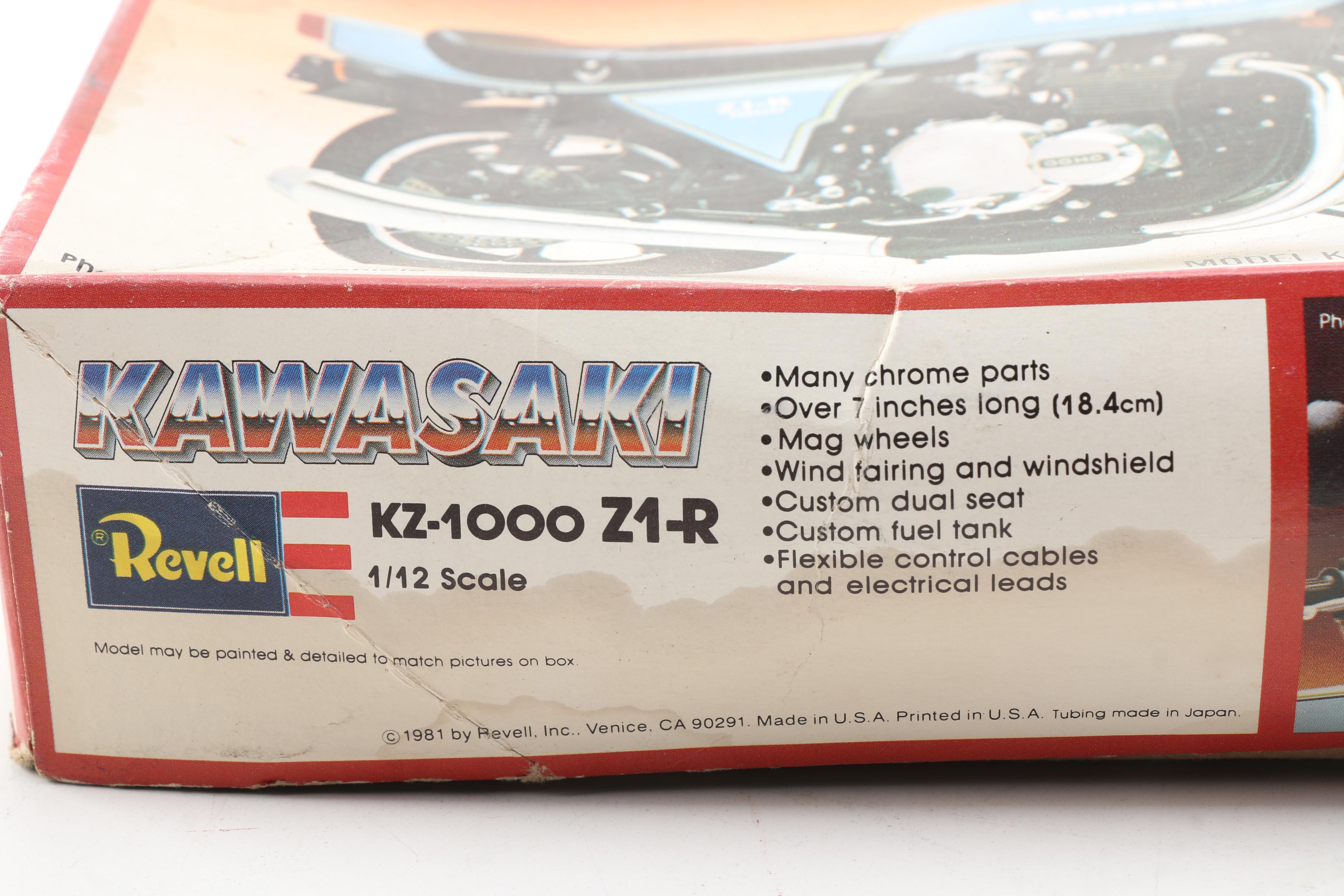 Vintage Lindberg and Revell Motorcycle Model Kits EBTH