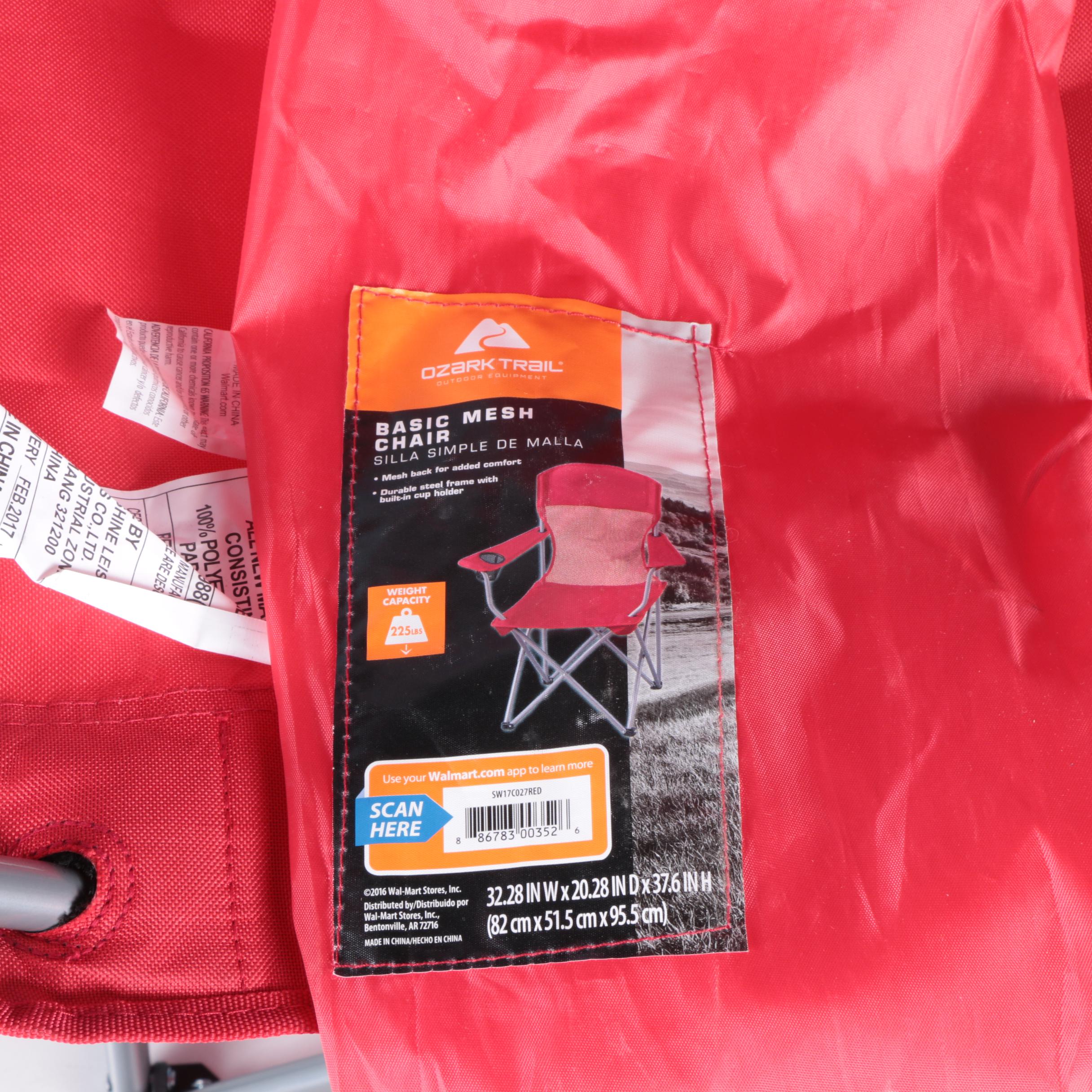 Ozark Trail Sun Shelter with Camping Chairs EBTH