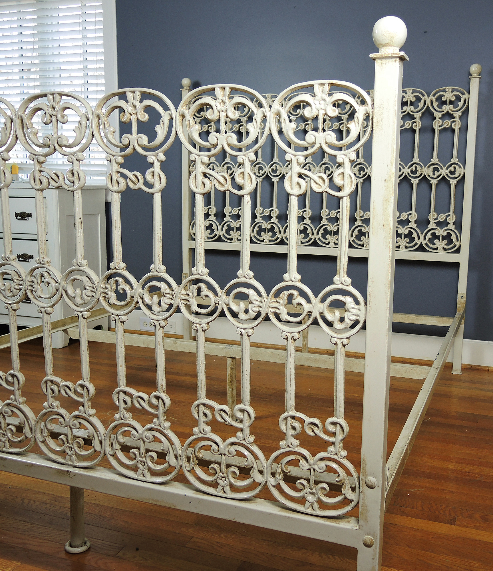 Arhaus Queen Size Iron Bed EBTH