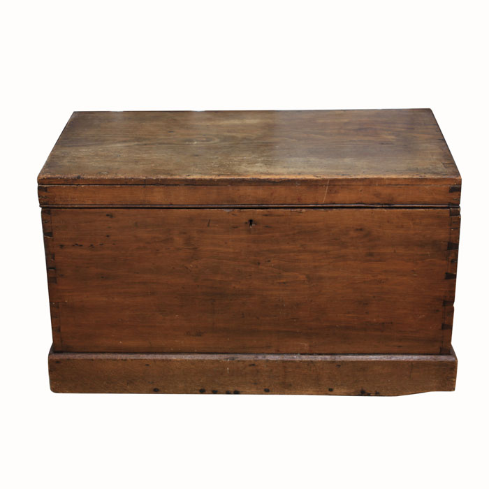 Antique Pine Blanket Chest EBTH
