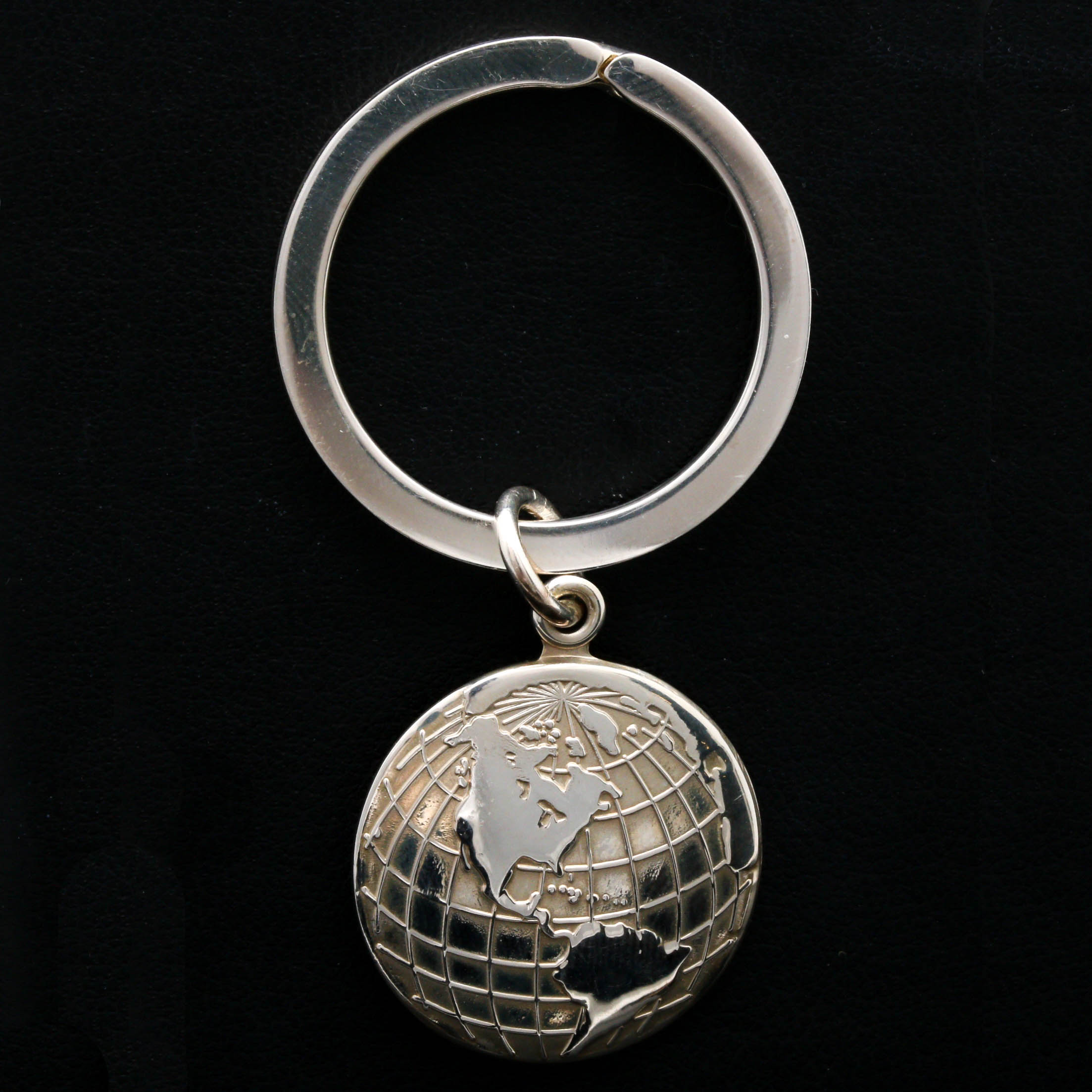 tiffany globe keychain