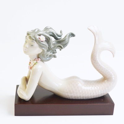 Lladró "Fantasy Mermaid" Porcelain Figurine EBTH