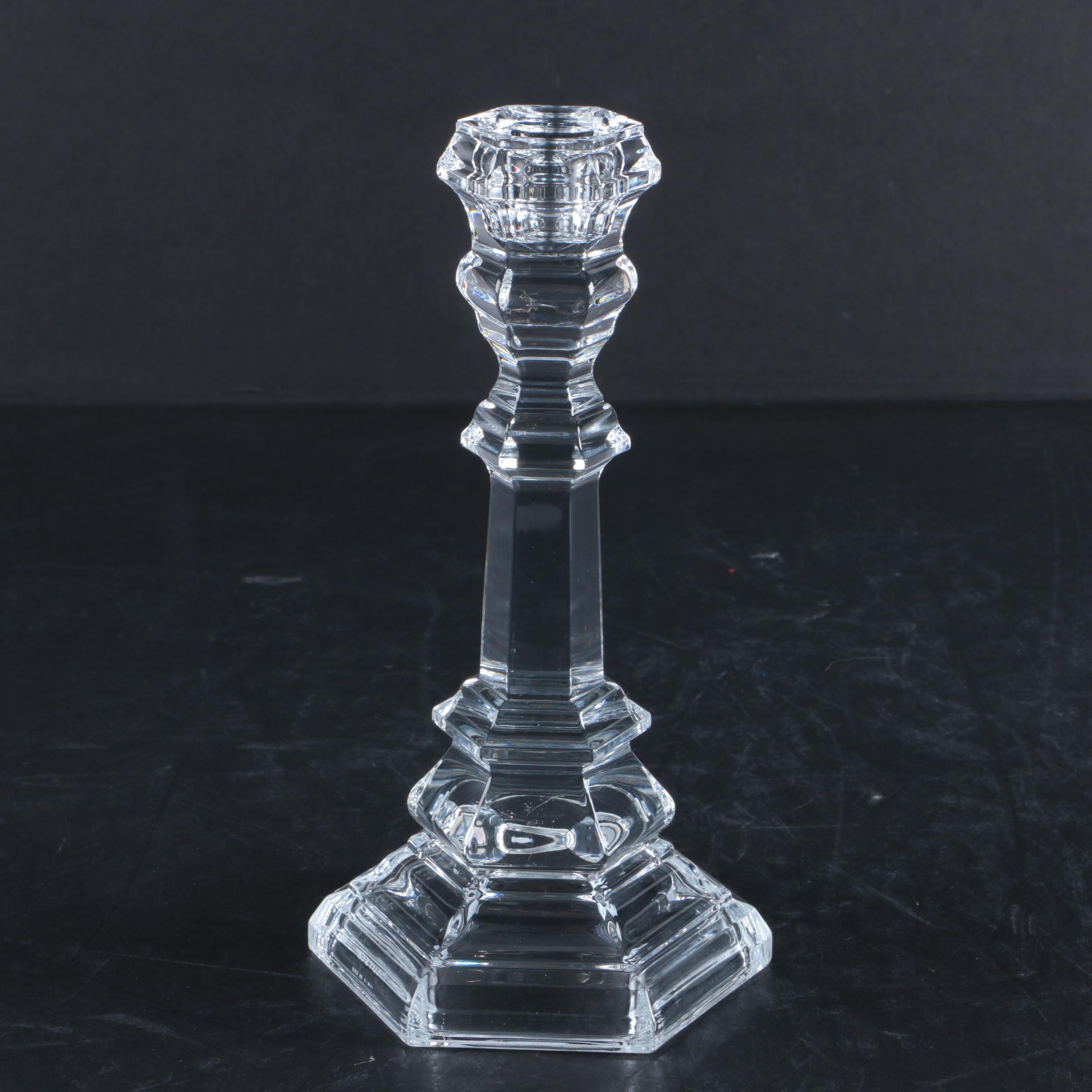 Tiffany & Co. "Plymouth" Crystal Candlestick Holders EBTH