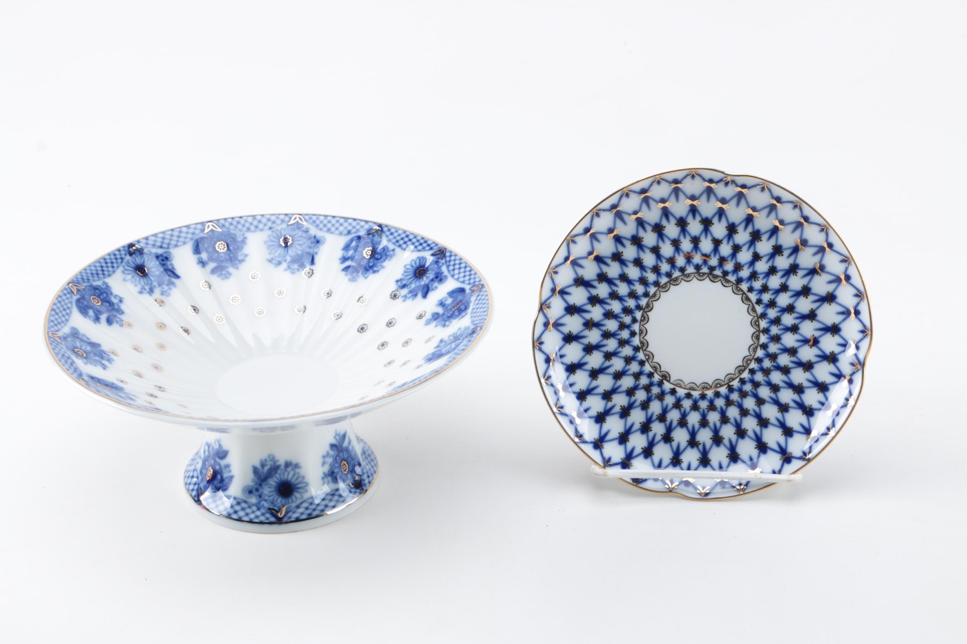 Russian Porcelain And Blue Cobalt 116